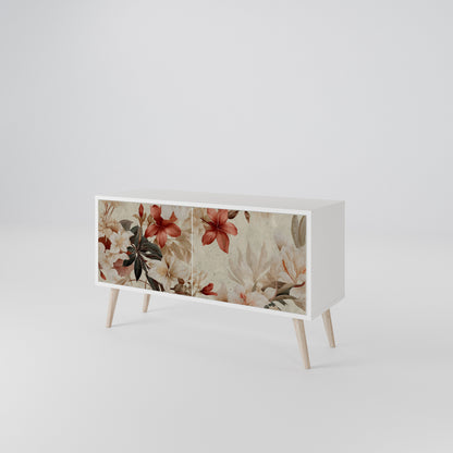 PETAL HARMONY Móvel de TV Compacto de 2 Portas
