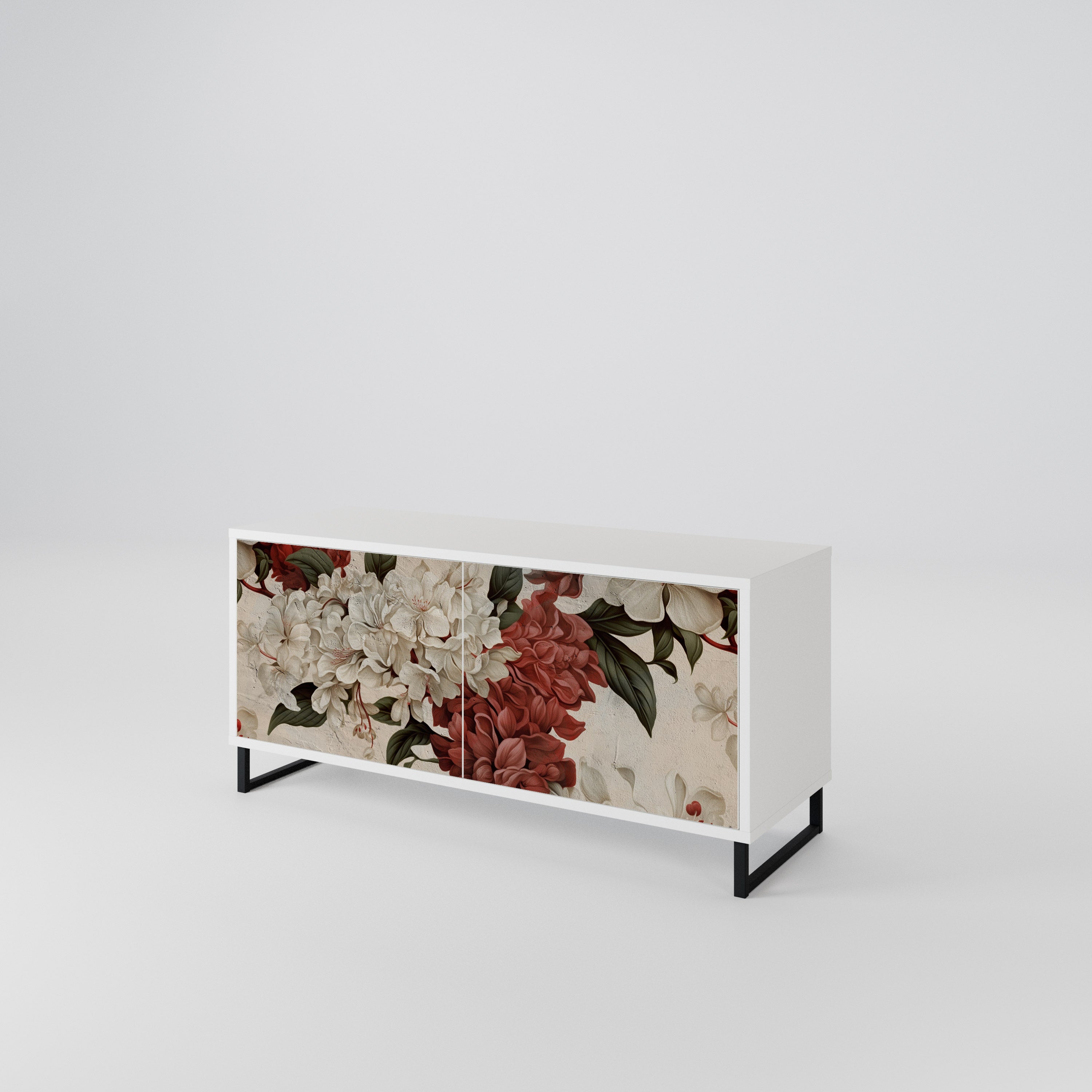 EPHEMERAL DAYS Móvel de TV Compacto de 2 Portas