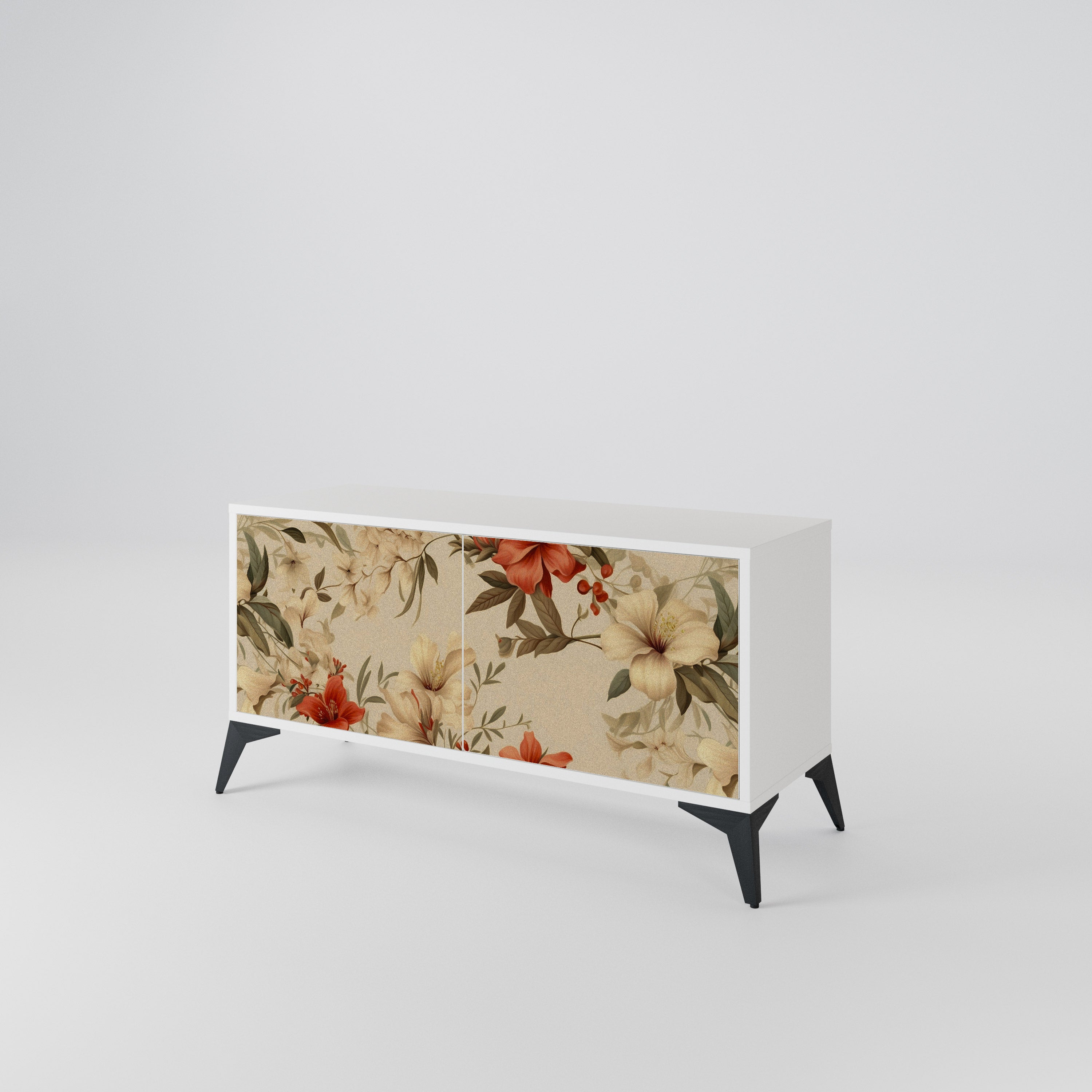 BLOOMING HARMONY Móvel de TV Compacto de 2 Portas