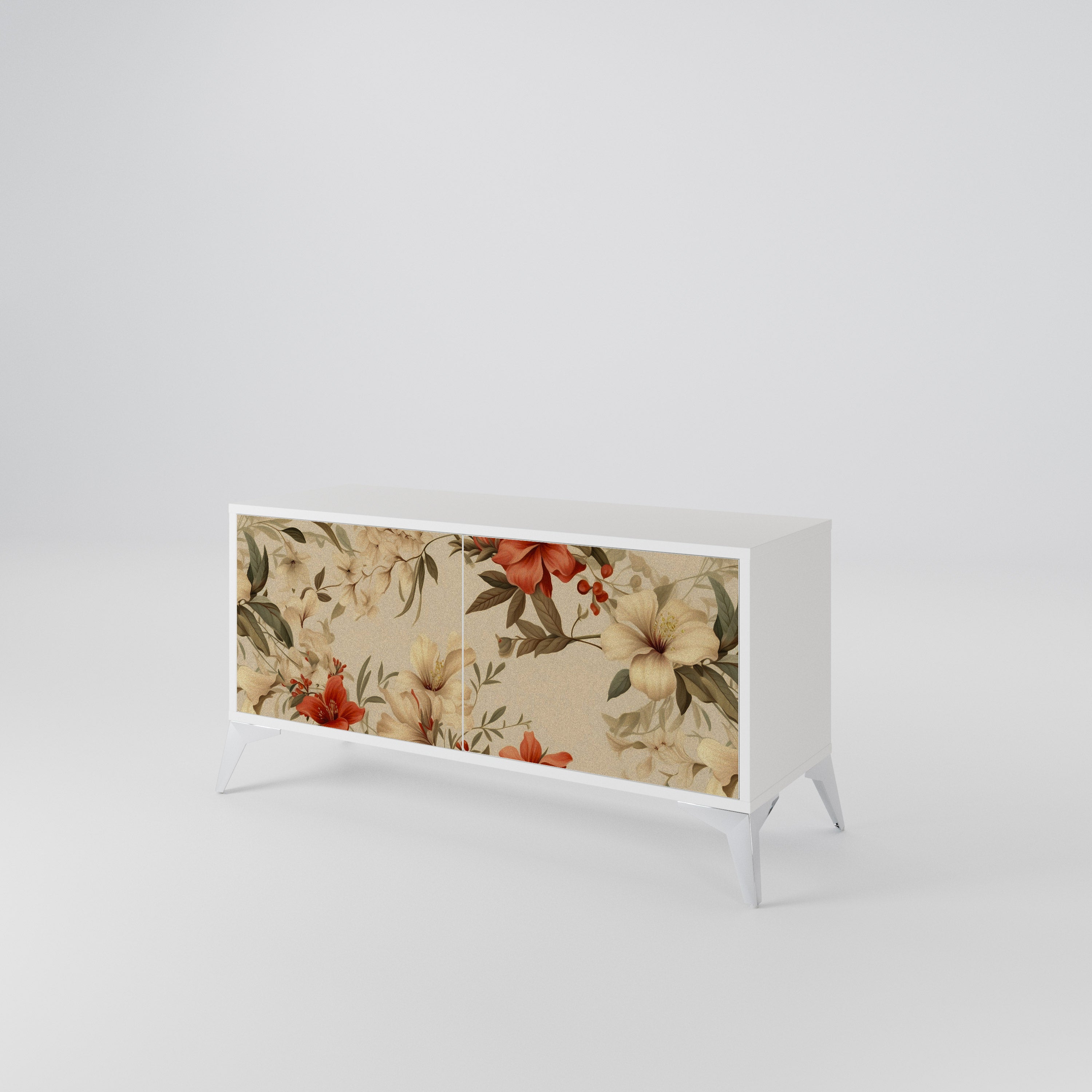 BLOOMING HARMONY Móvel de TV Compacto de 2 Portas