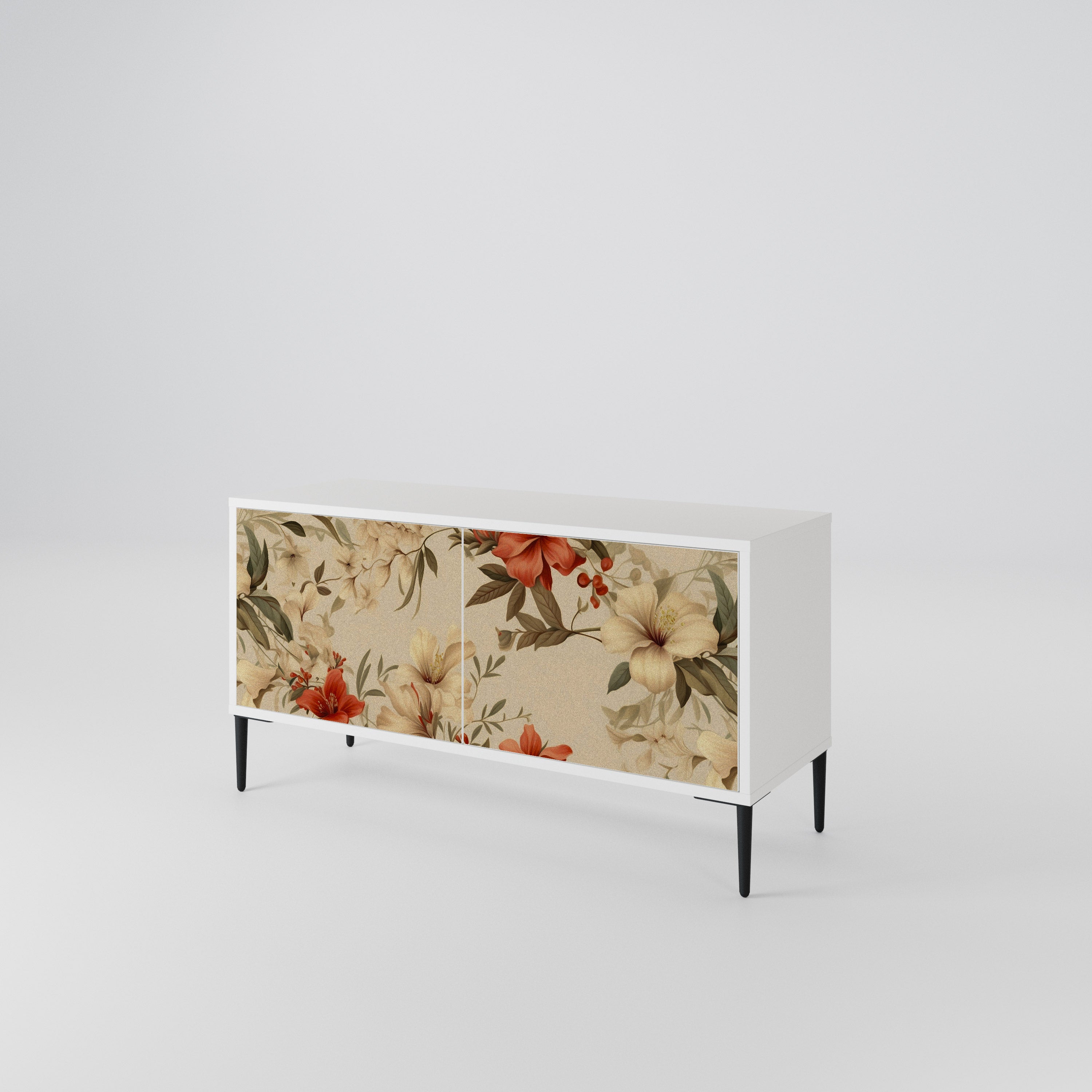 BLOOMING HARMONY Móvel de TV Compacto de 2 Portas