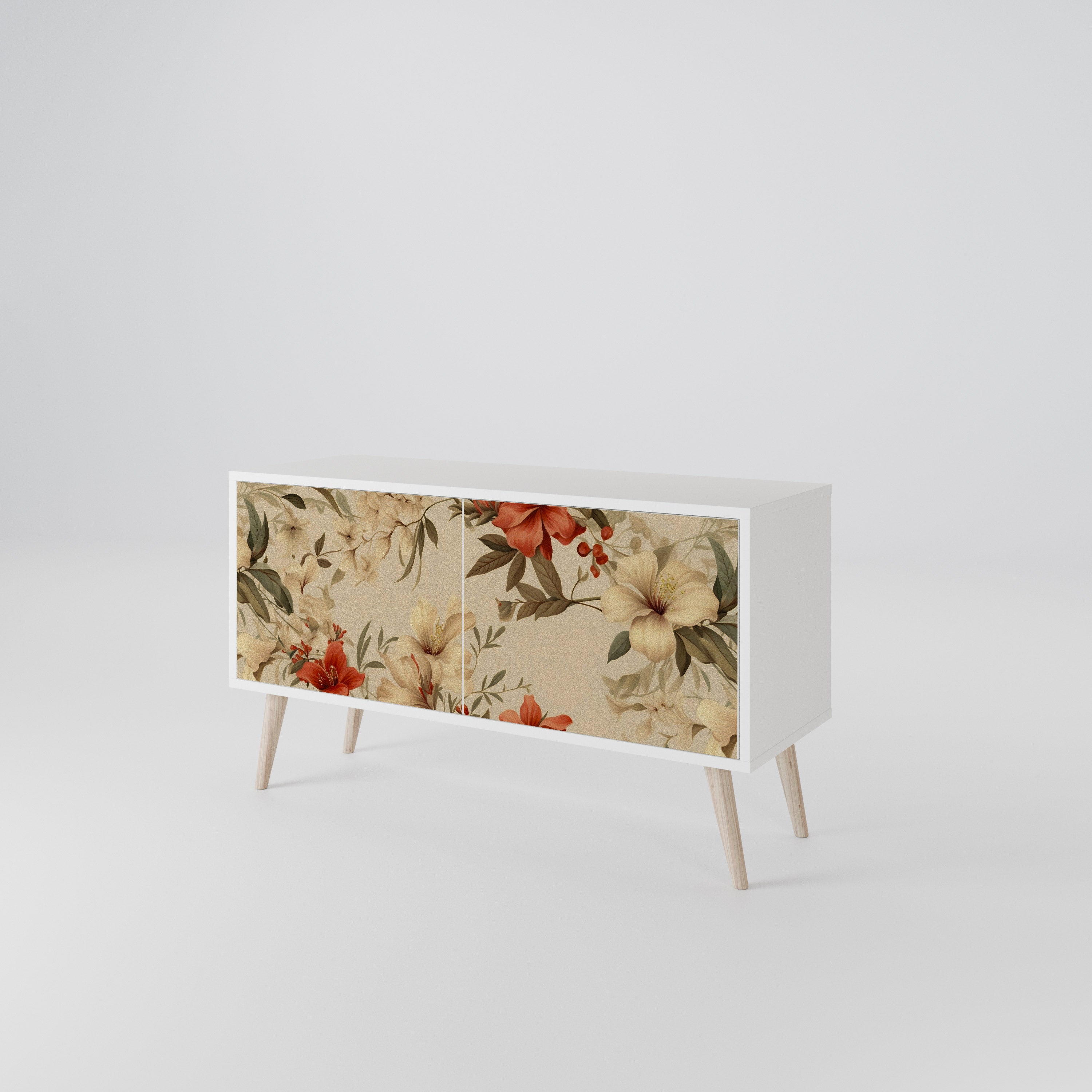 BLOOMING HARMONY Móvel de TV Compacto de 2 Portas