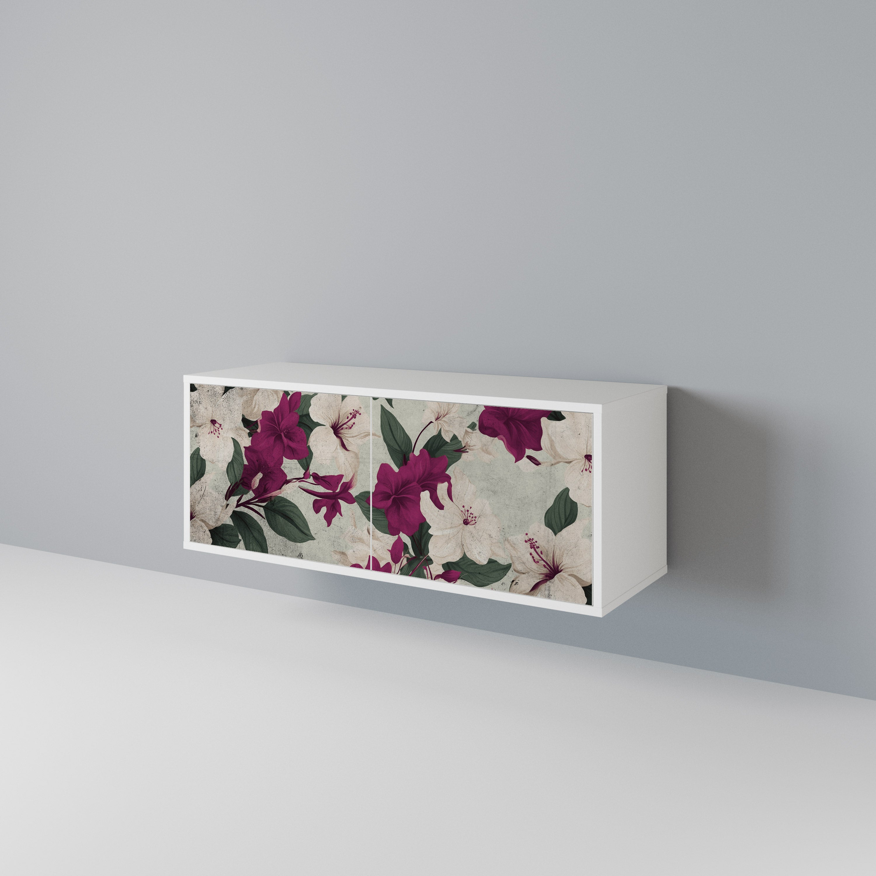 FLOWERET DREAM Móvel de TV Compacto de 2 Portas