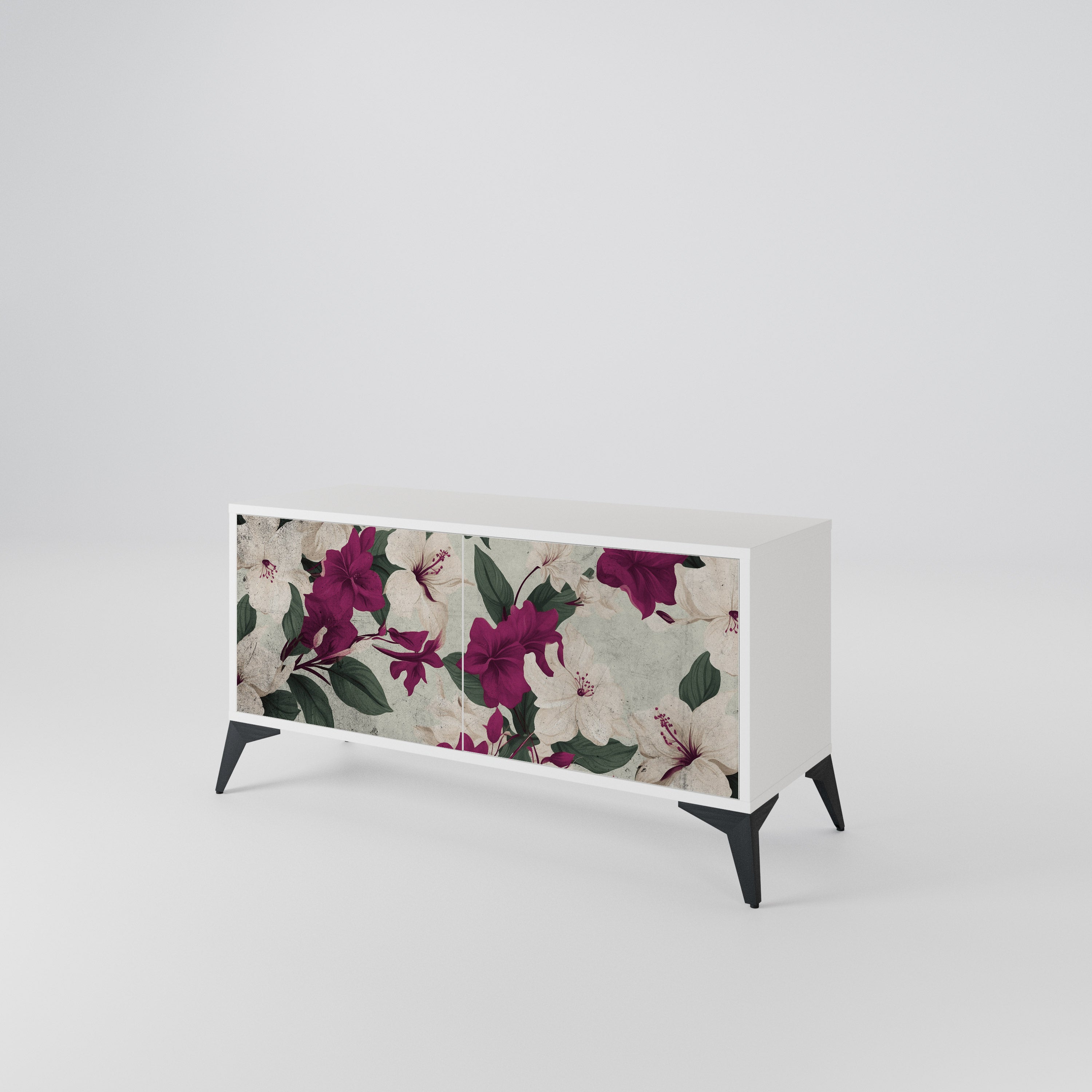 FLOWERET DREAM Móvel de TV Compacto de 2 Portas