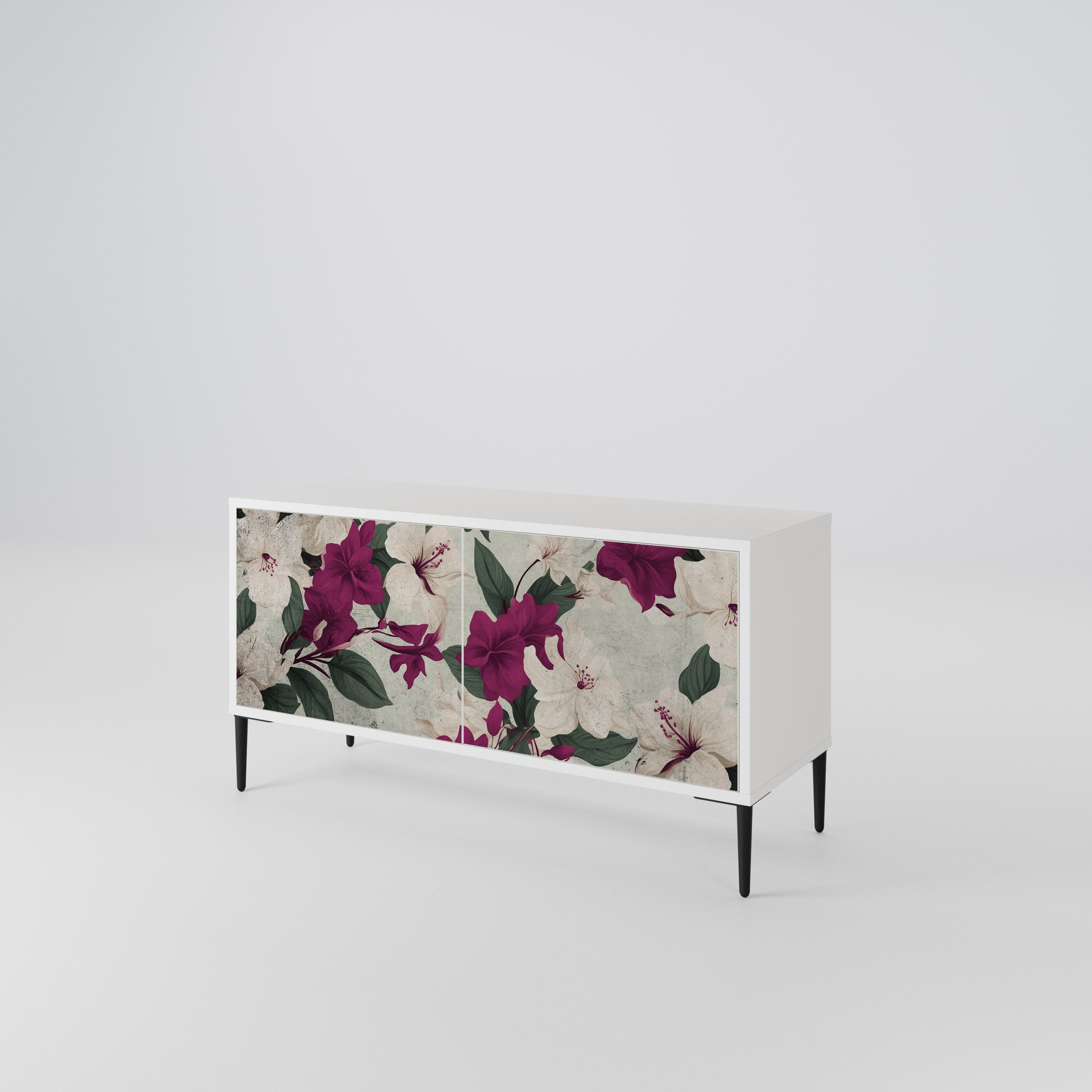 FLOWERET DREAM Móvel de TV Compacto de 2 Portas
