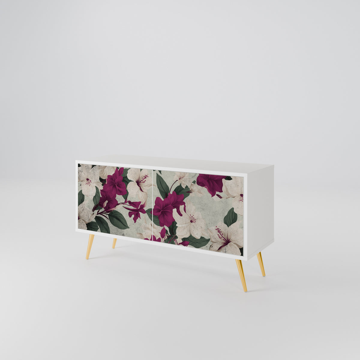 FLOWERET DREAM Móvel de TV Compacto de 2 Portas