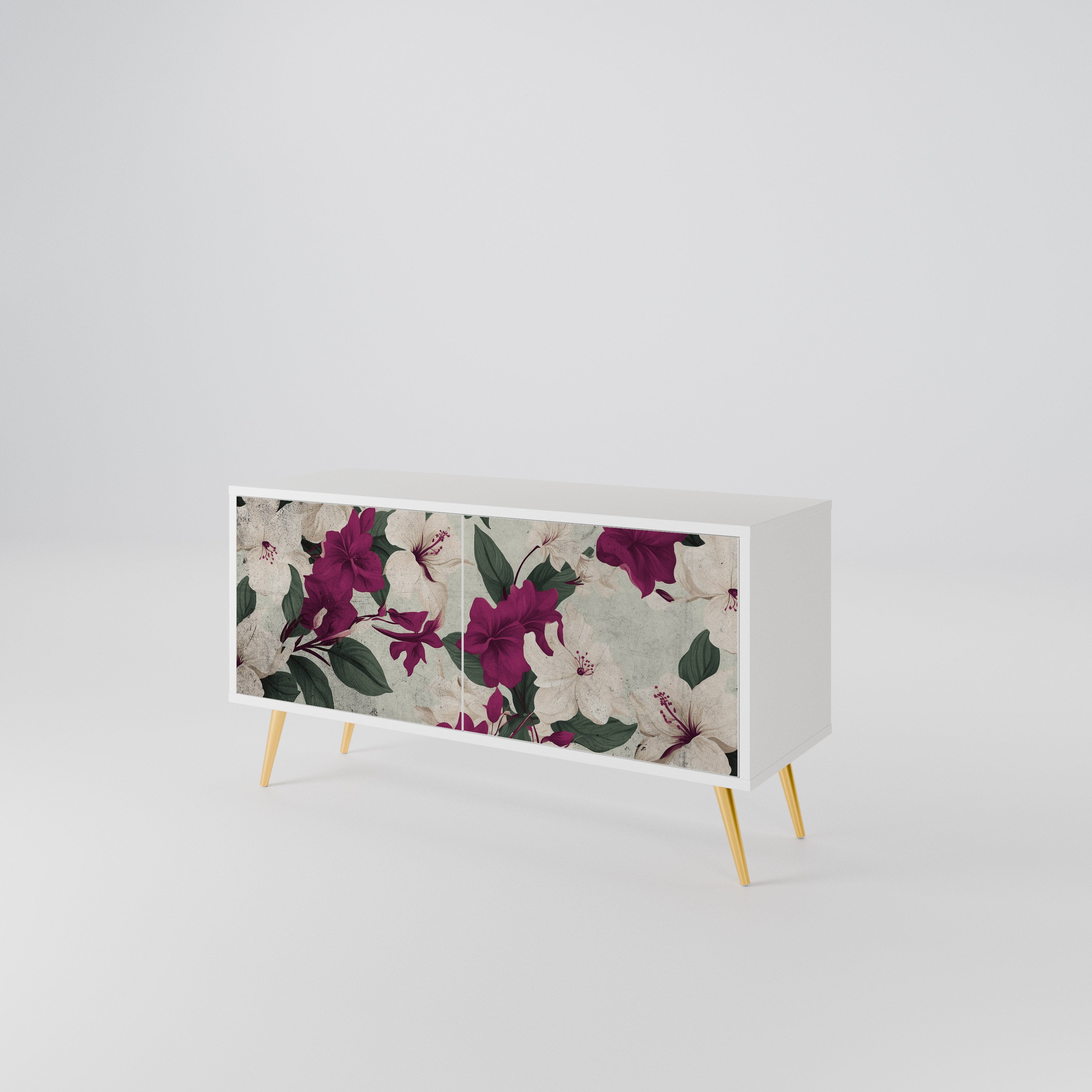 FLOWERET DREAM Móvel de TV Compacto de 2 Portas
