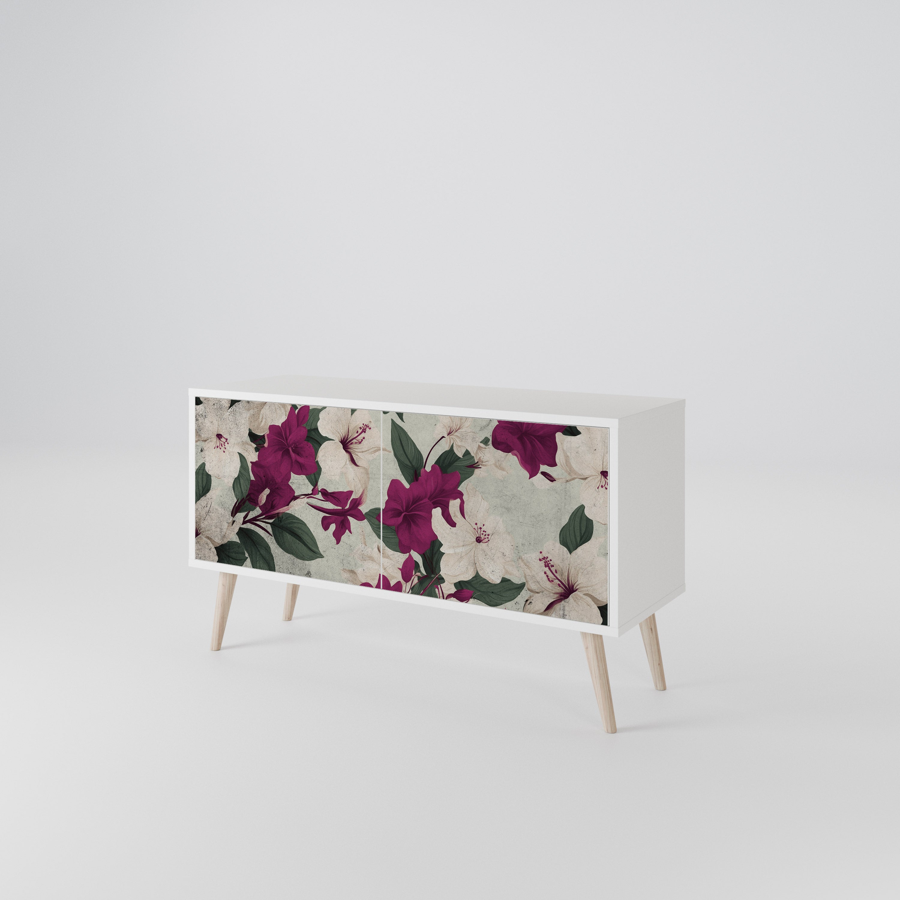 FLOWERET DREAM Móvel de TV Compacto de 2 Portas