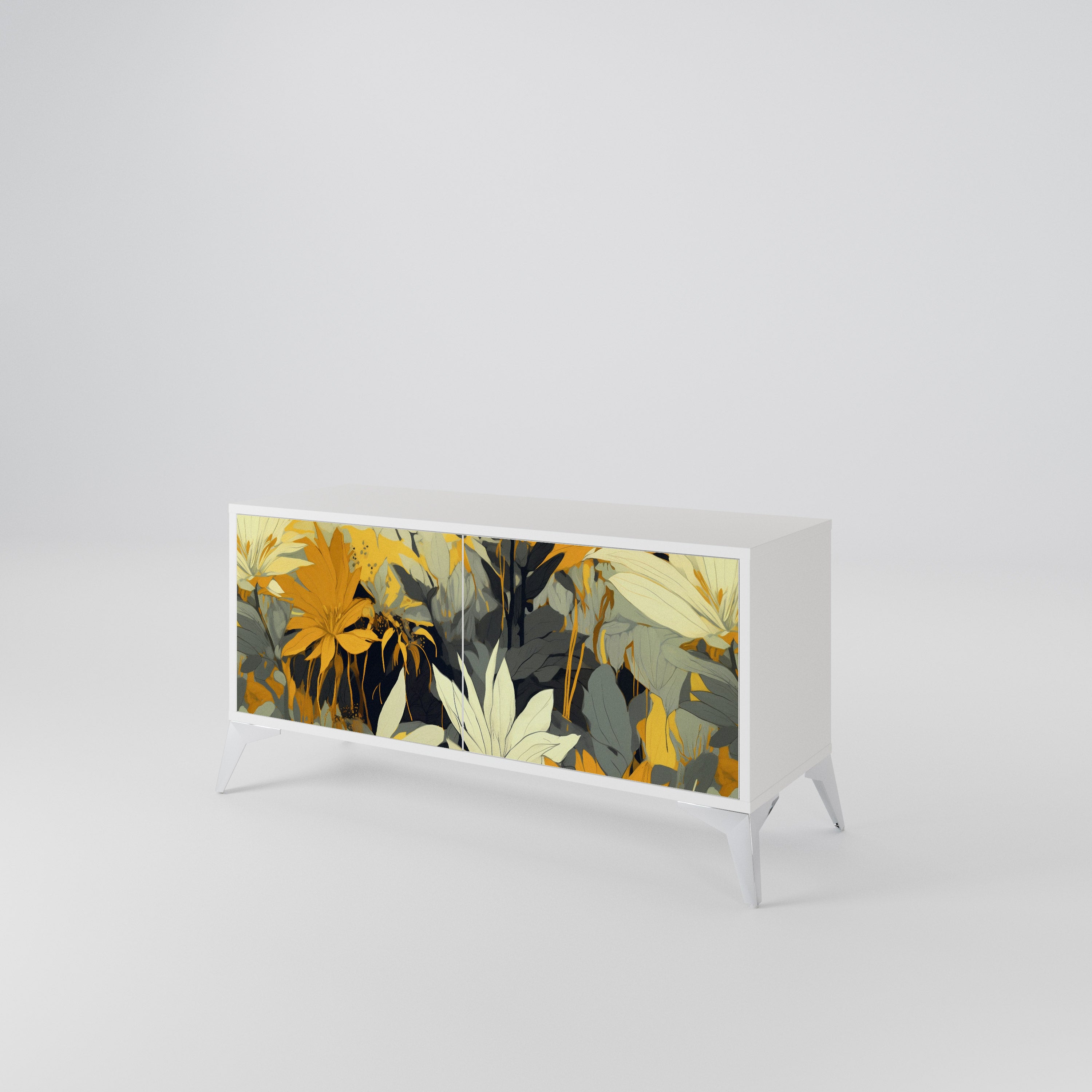 SUNKISSED LILY Móvel de TV Compacto de 2 Portas