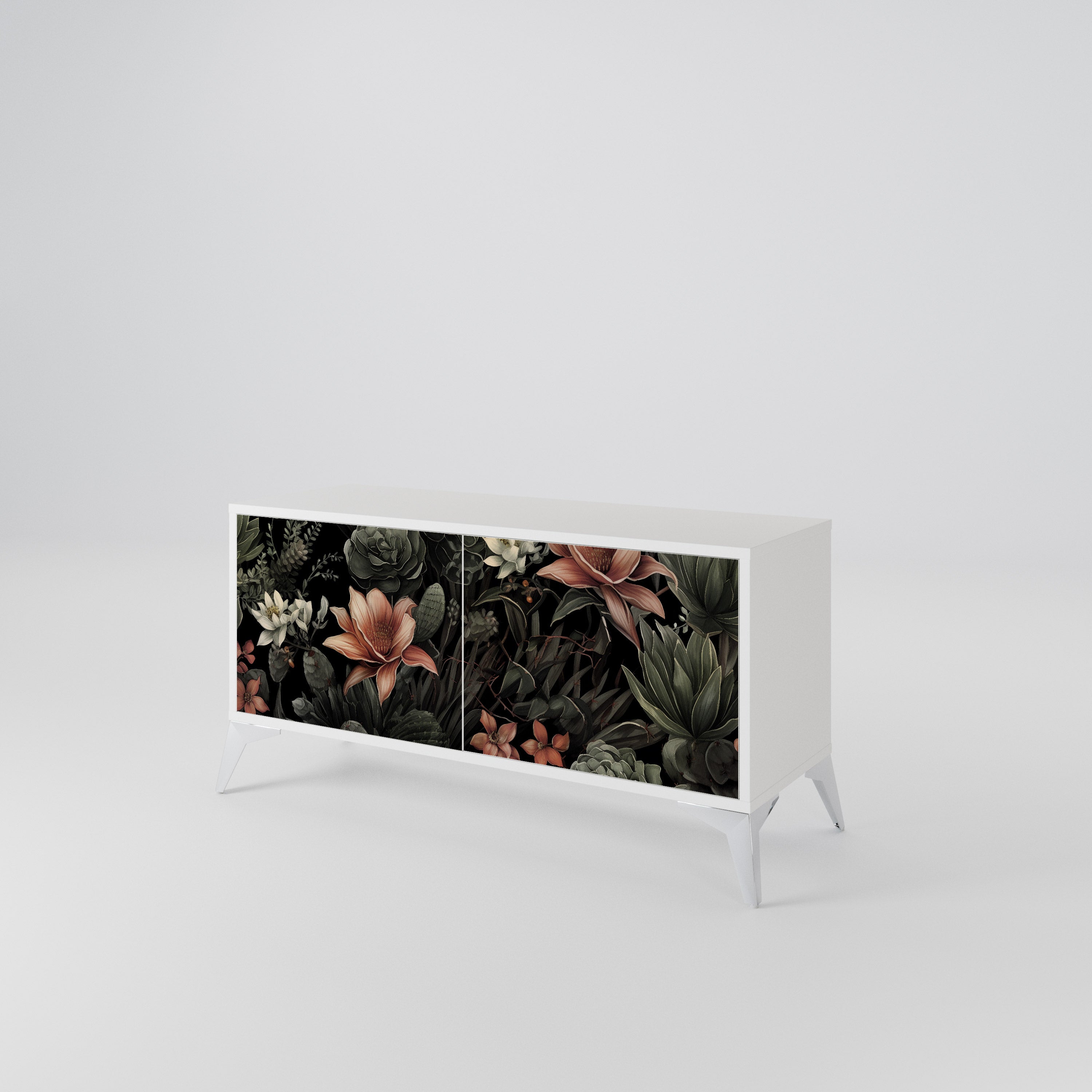 SECRET VERDURE Móvel de TV Compacto de 2 Portas