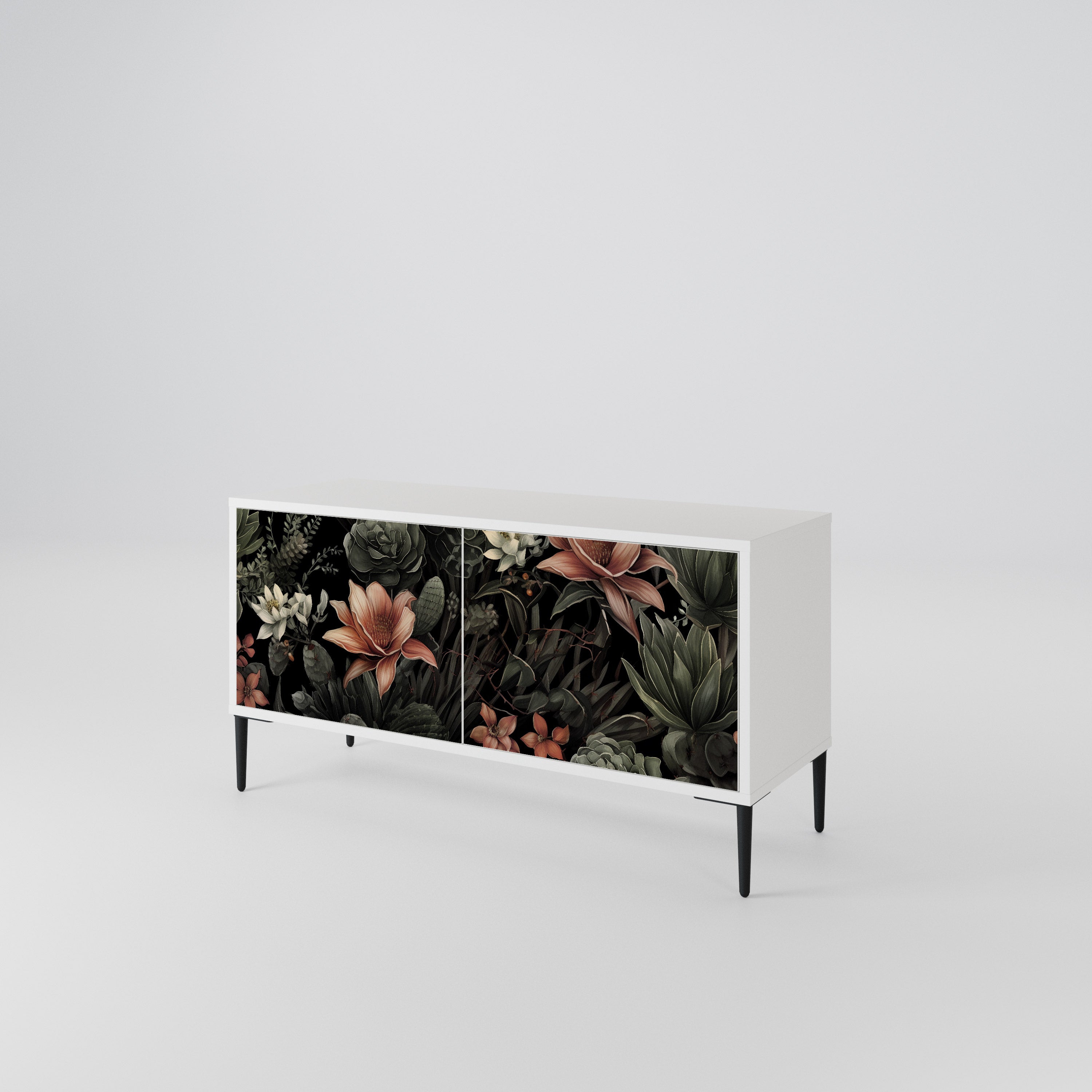 SECRET VERDURE Móvel de TV Compacto de 2 Portas