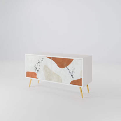 TRANQUIL TWIG Móvel de TV Compacto de 2 Portas