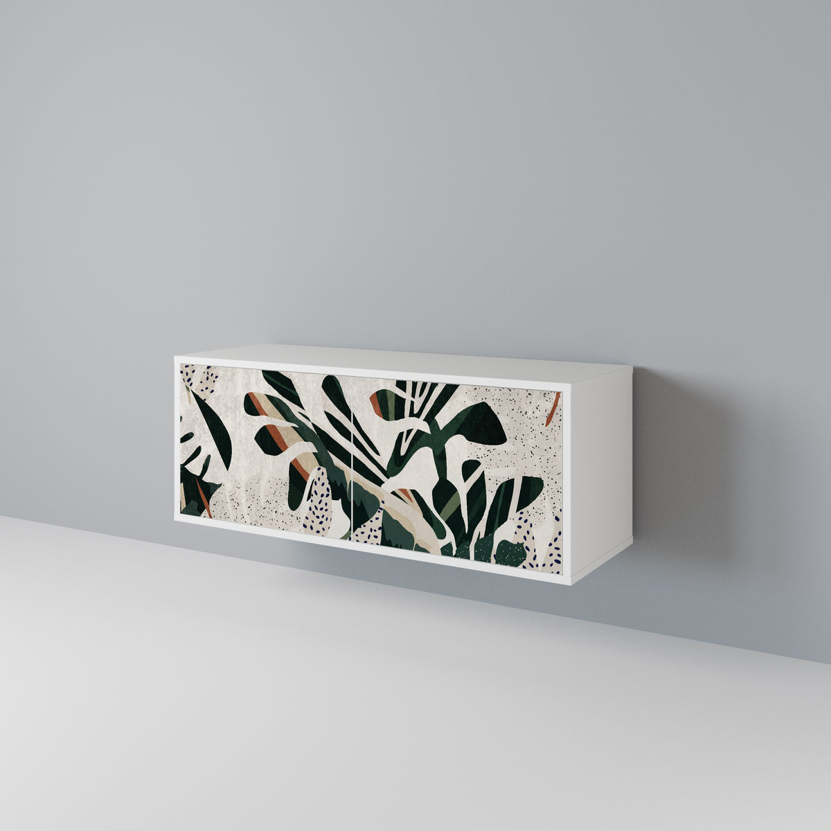 VERDURE FORMATION Compact 2-Door TV Cabinet