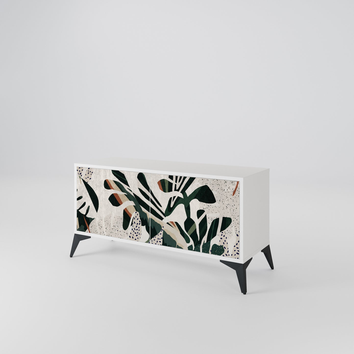 VERDURE FORMATION Compact 2-Door TV Cabinet