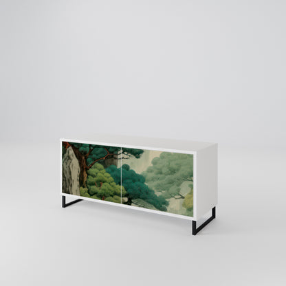 VERDURE ABYSS Móvel de TV Compacto de 2 Portas
