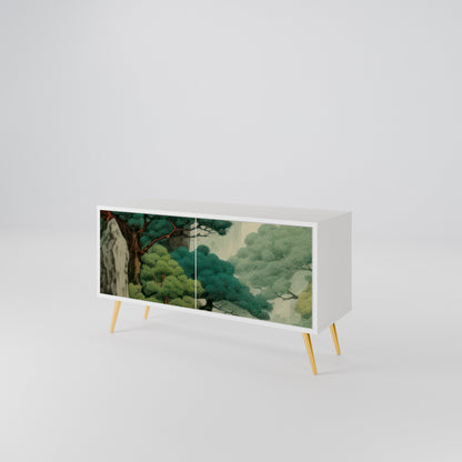 VERDURE ABYSS Móvel de TV Compacto de 2 Portas