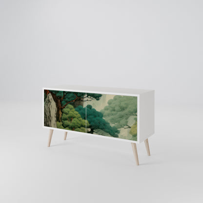 VERDURE ABYSS Móvel de TV Compacto de 2 Portas