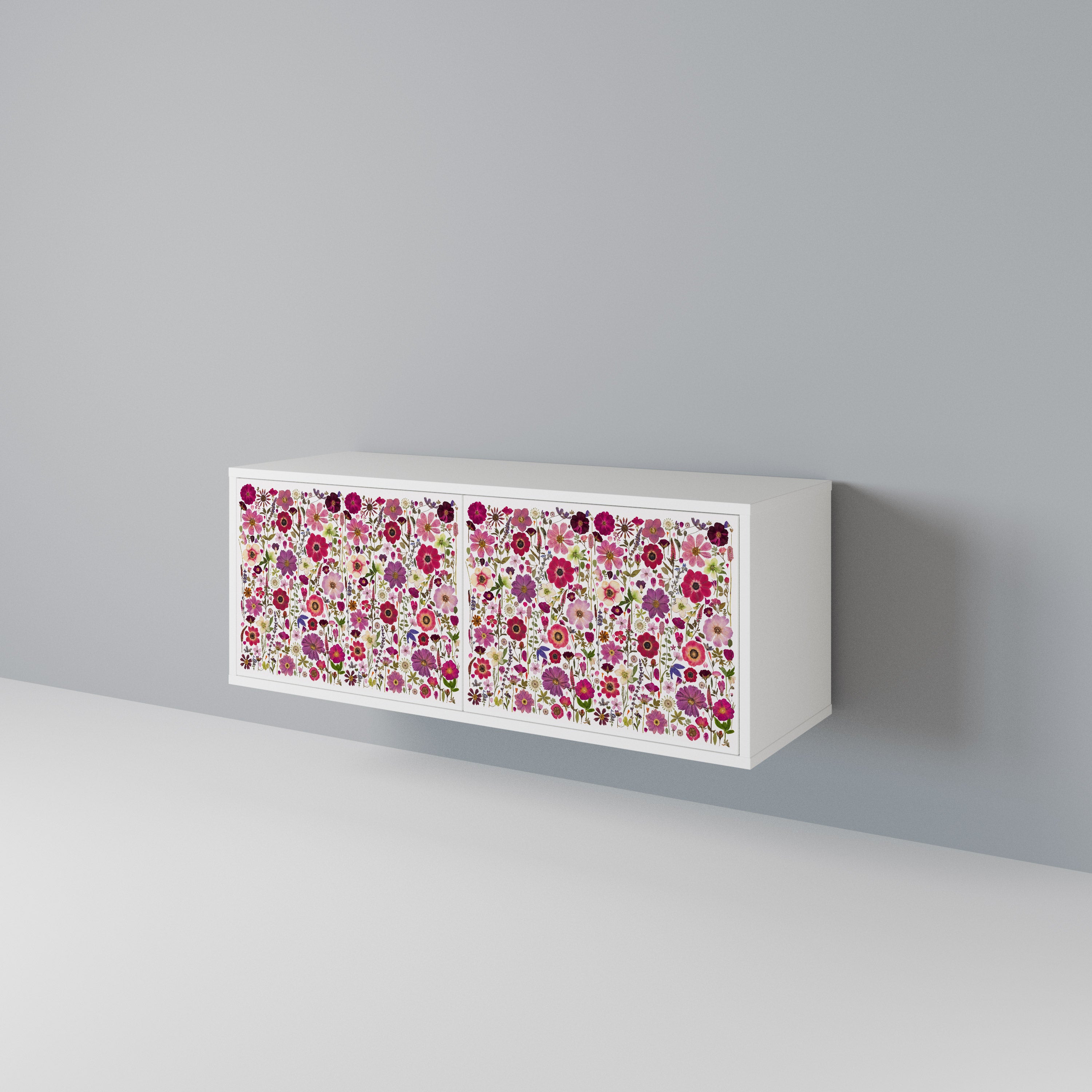 PETAL GARDEN Móvel de TV Compacto de 2 Portas