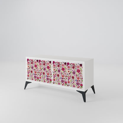 PETAL GARDEN Móvel de TV Compacto de 2 Portas