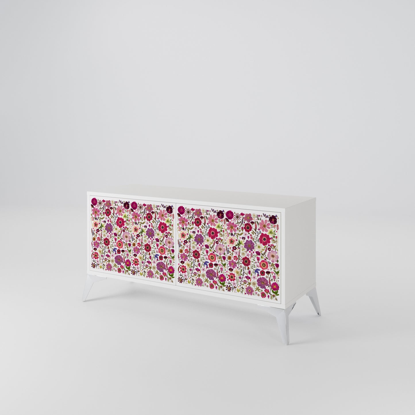 PETAL GARDEN Móvel de TV Compacto de 2 Portas