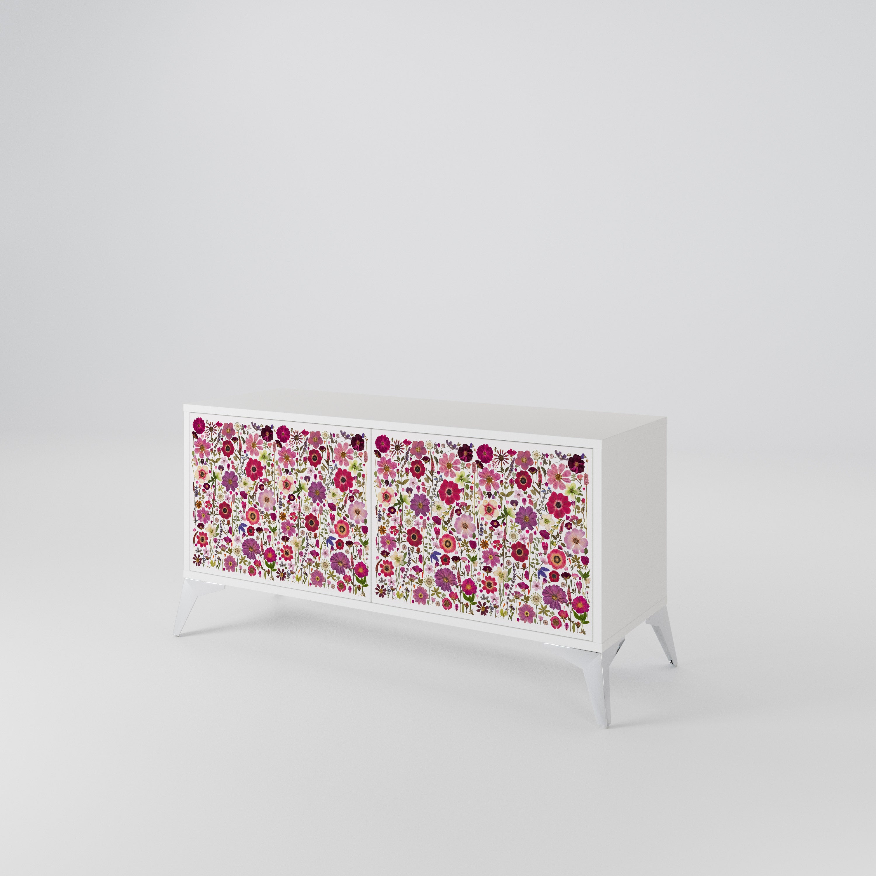 PETAL GARDEN Móvel de TV Compacto de 2 Portas