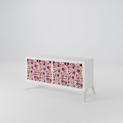 PETAL GARDEN Móvel de TV Compacto de 2 Portas