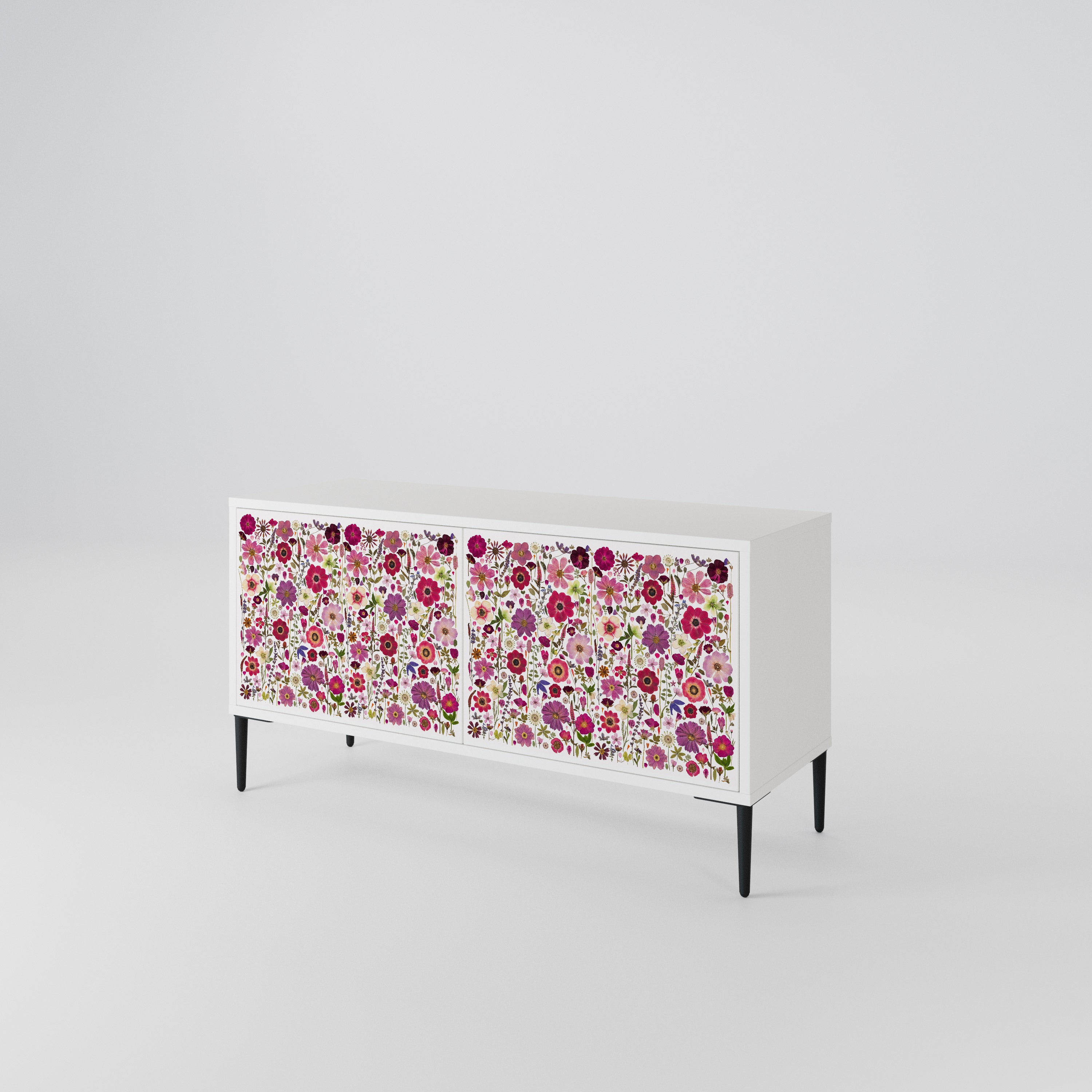 PETAL GARDEN Móvel de TV Compacto de 2 Portas