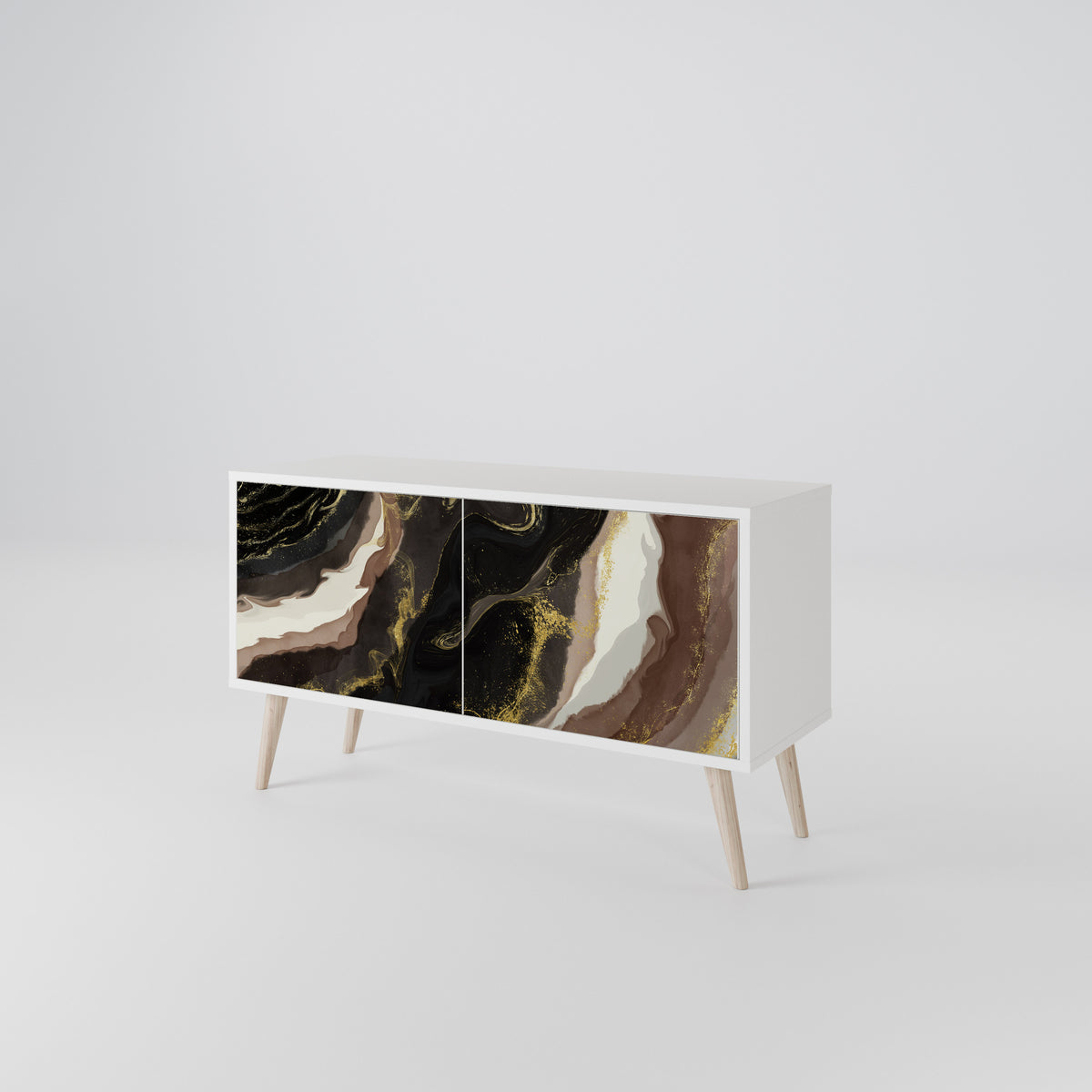 GOLD DUST Compact 2-Door TV Cabinet
