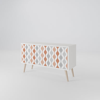 HAZY NOSTALGIA Compact 2-Door TV Cabinet