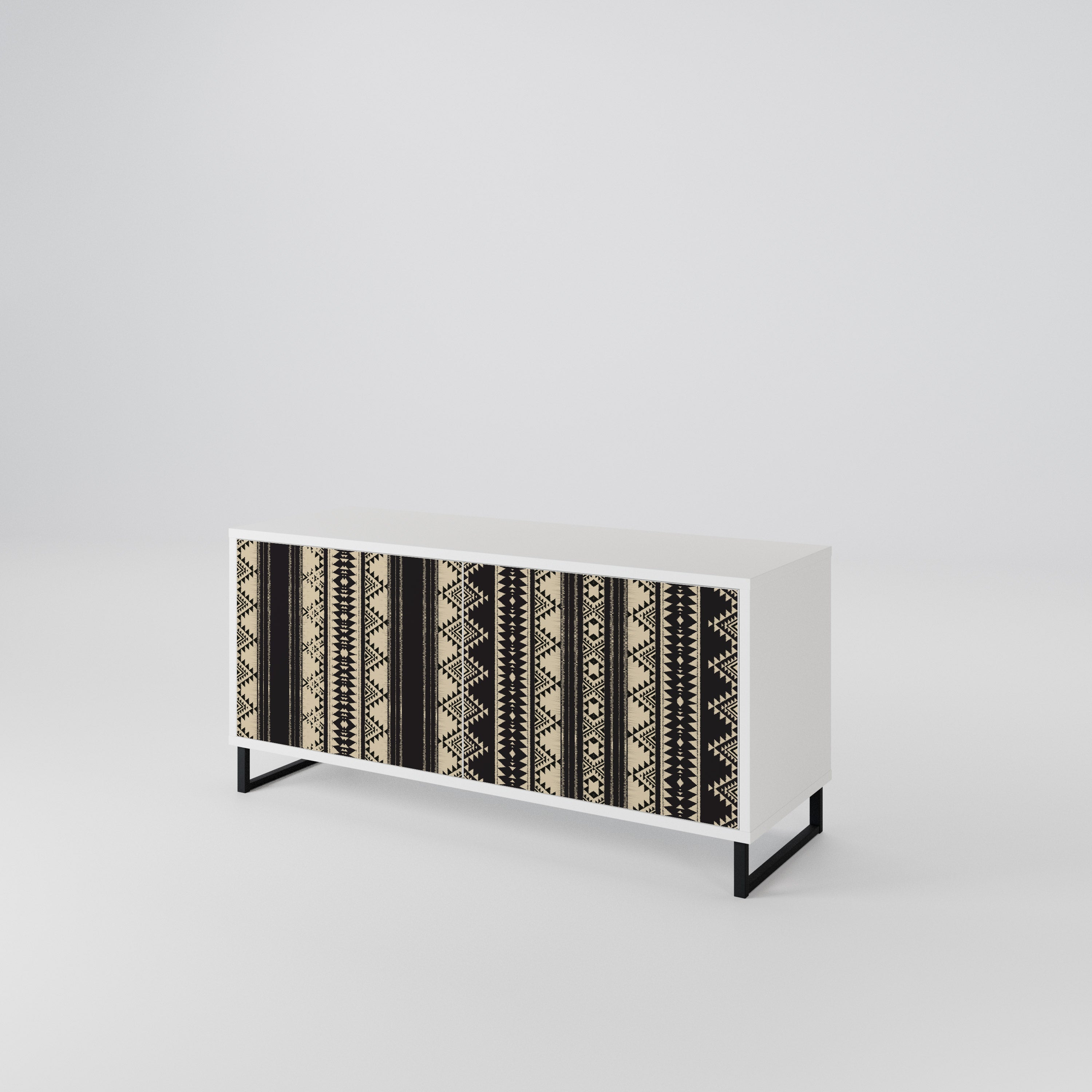 AZTEC Móvel de TV Compacto de 2 Portas