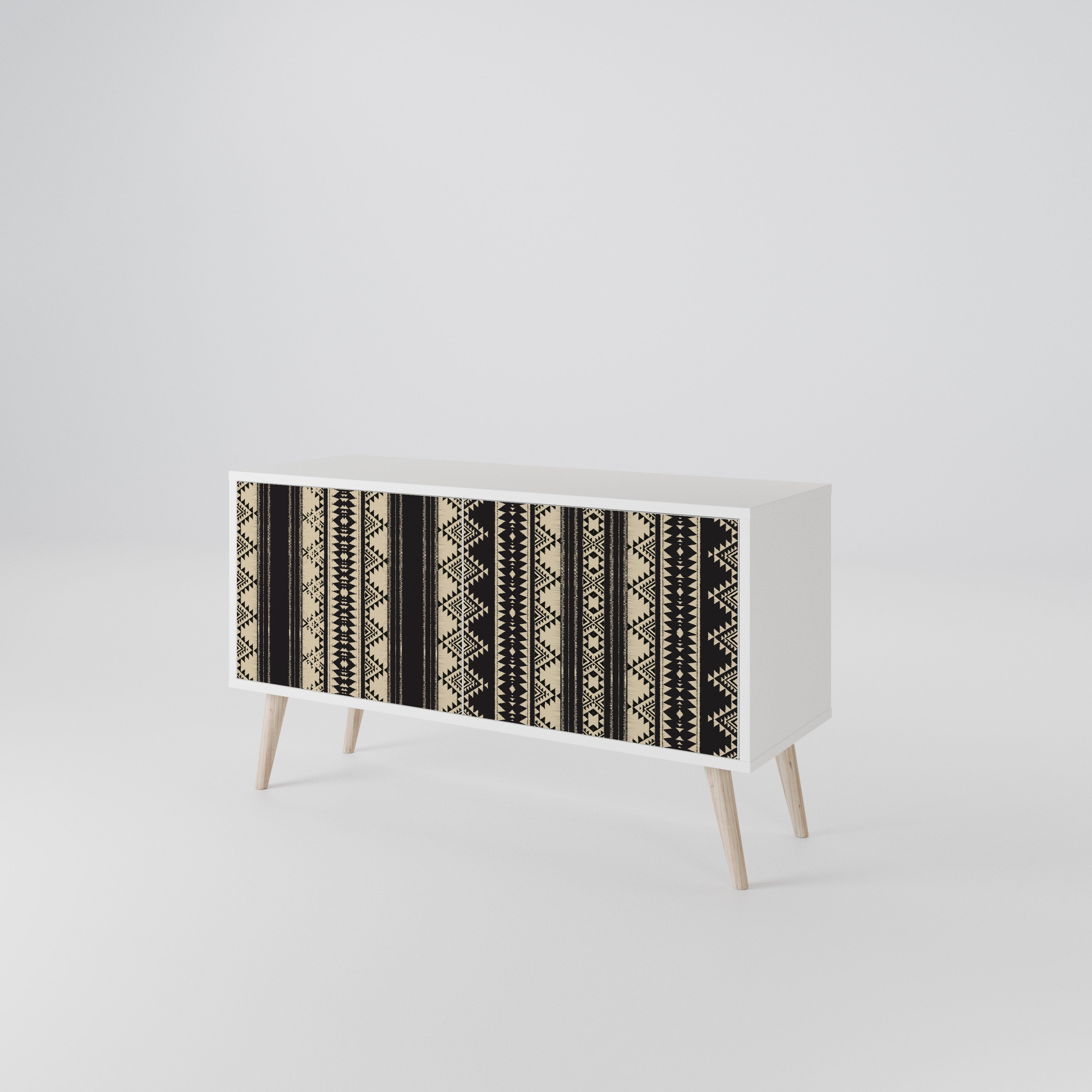 AZTEC Móvel de TV Compacto de 2 Portas