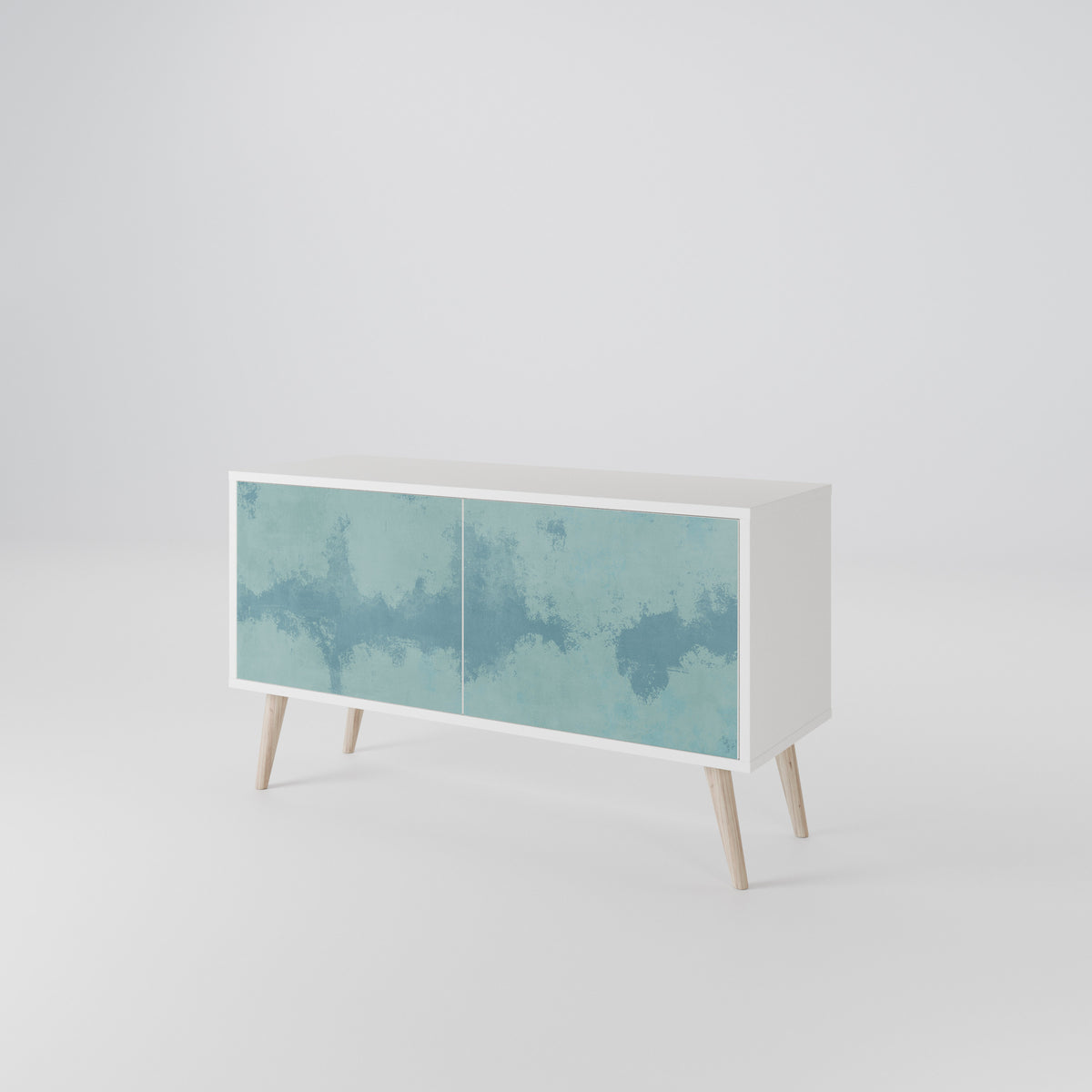 SKY WASH Compact 2-Door TV Cabinet