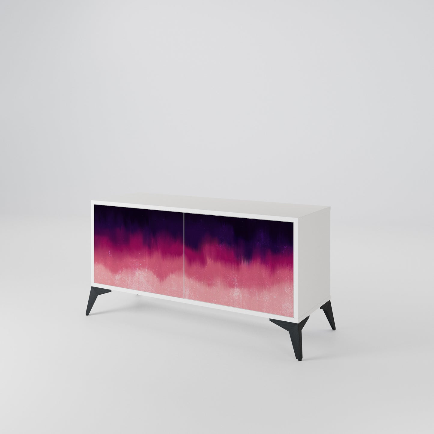 AURORA BOREALIS Móvel de TV Compacto de 2 Portas