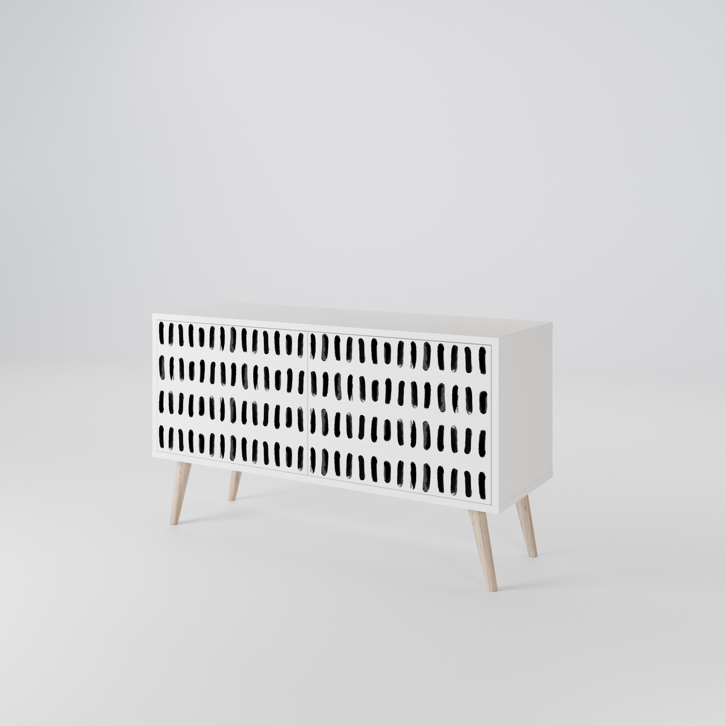 NIGHTY MELODIES Compact 2-Door TV Cabinet