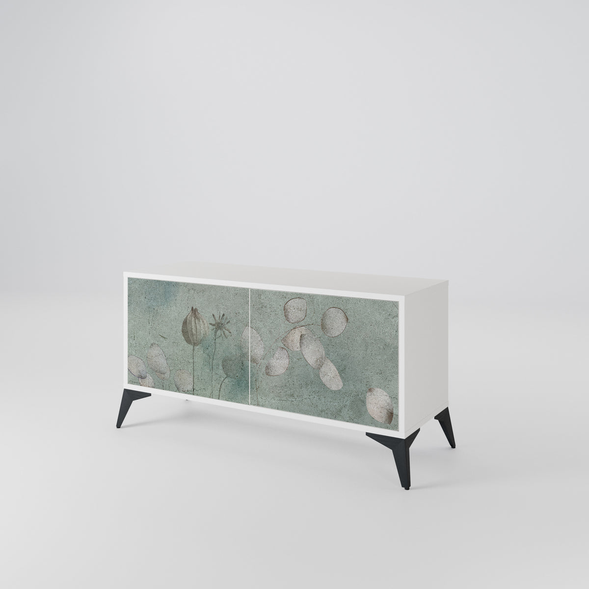 NIGHT LADY Compact 2-Door TV Cabinet