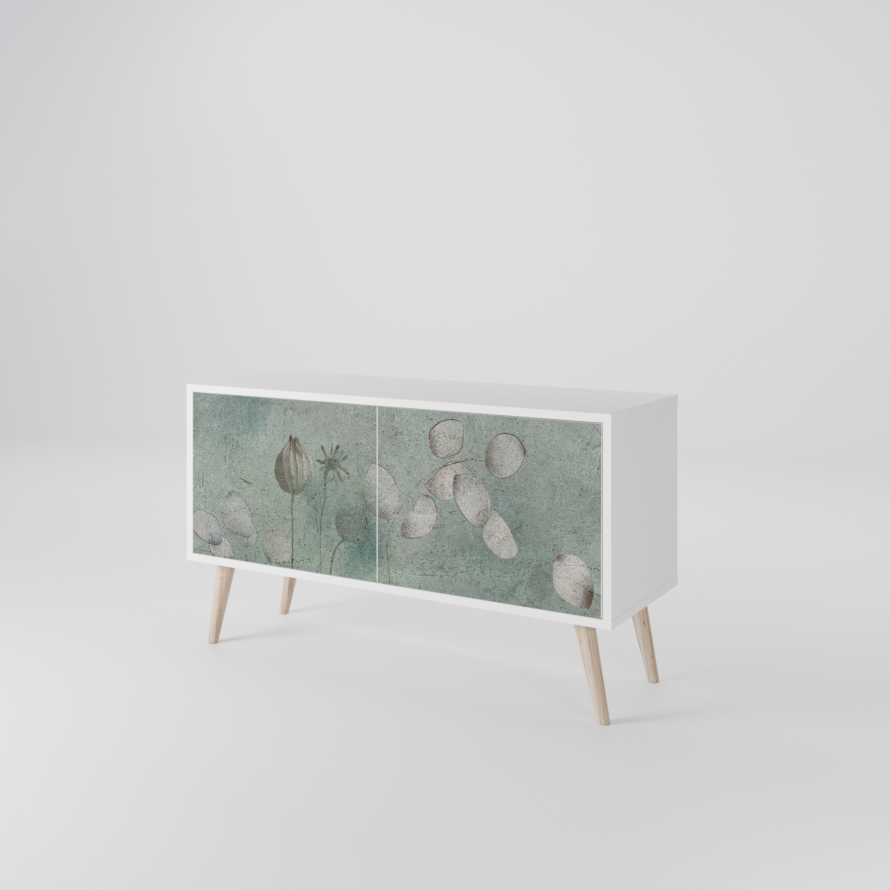 NIGHT LADY Compact 2-Door TV Cabinet