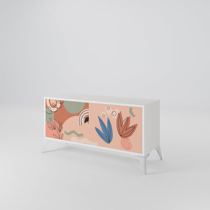 PASTEL DESTINY Compact 2-Door TV Cabinet