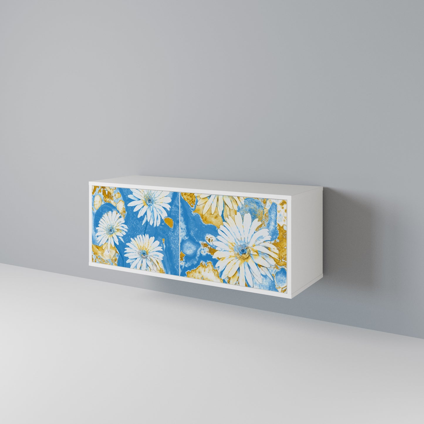 DAISY LUXE Móvel de TV Compacto de 2 Portas