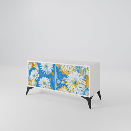 DAISY LUXE Móvel de TV Compacto de 2 Portas