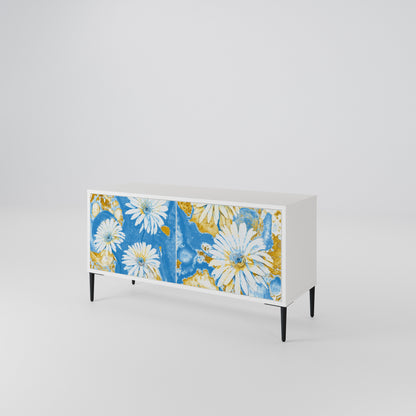 DAISY LUXE Móvel de TV Compacto de 2 Portas