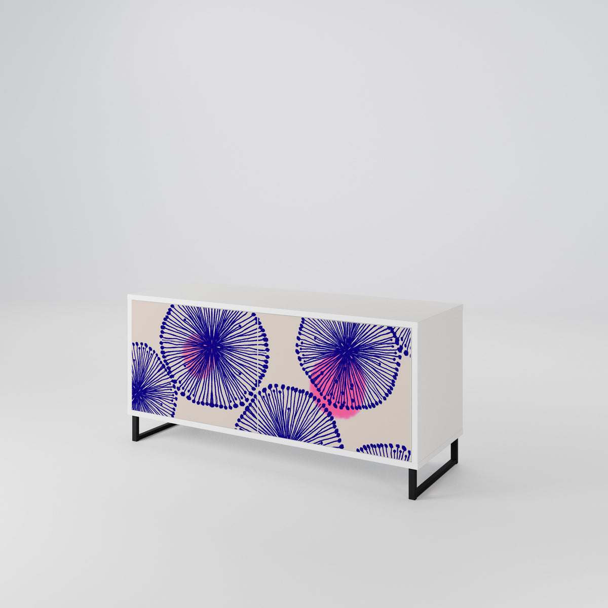 MAGIC NATURE Compact 2-Door TV Cabinet