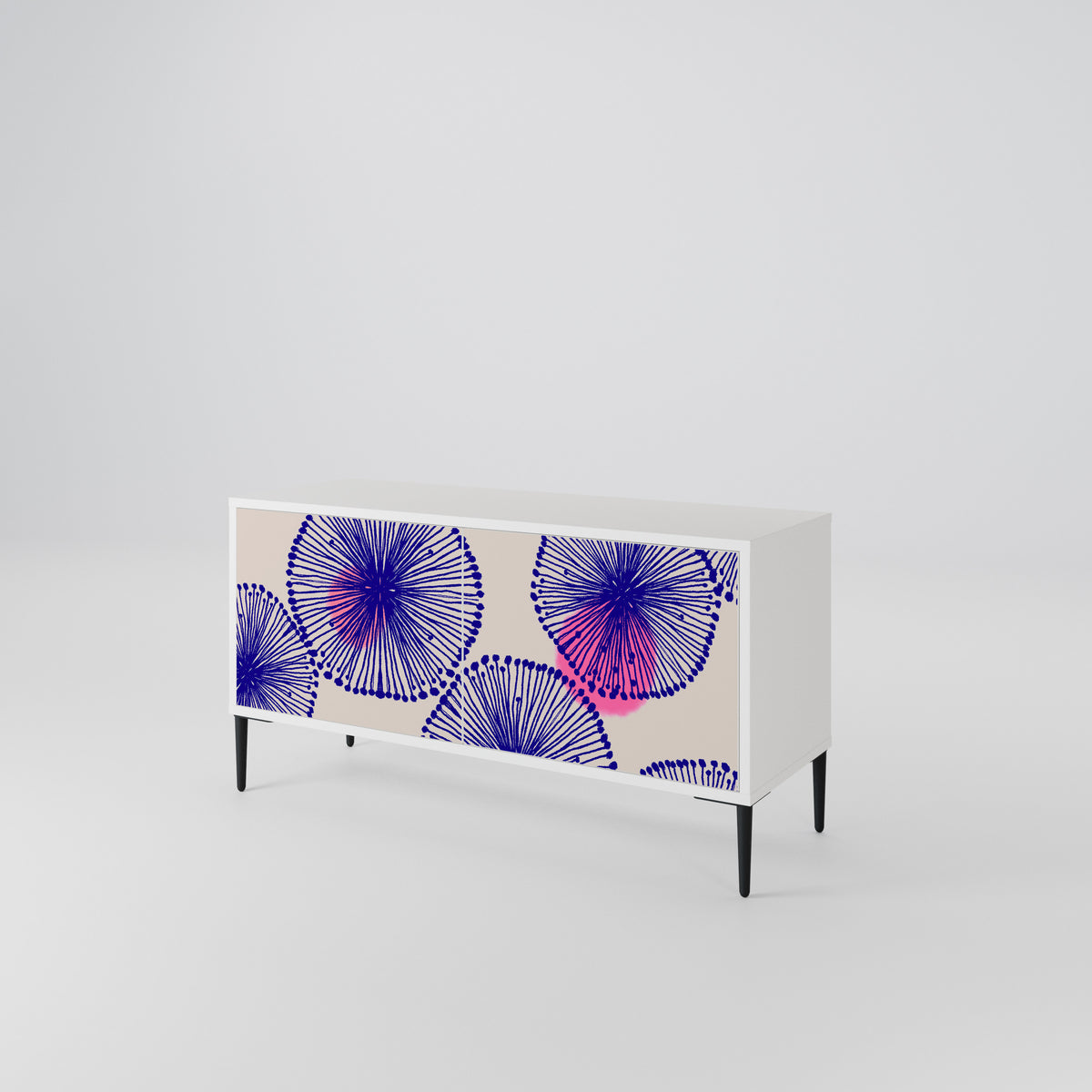 MAGIC NATURE Compact 2-Door TV Cabinet