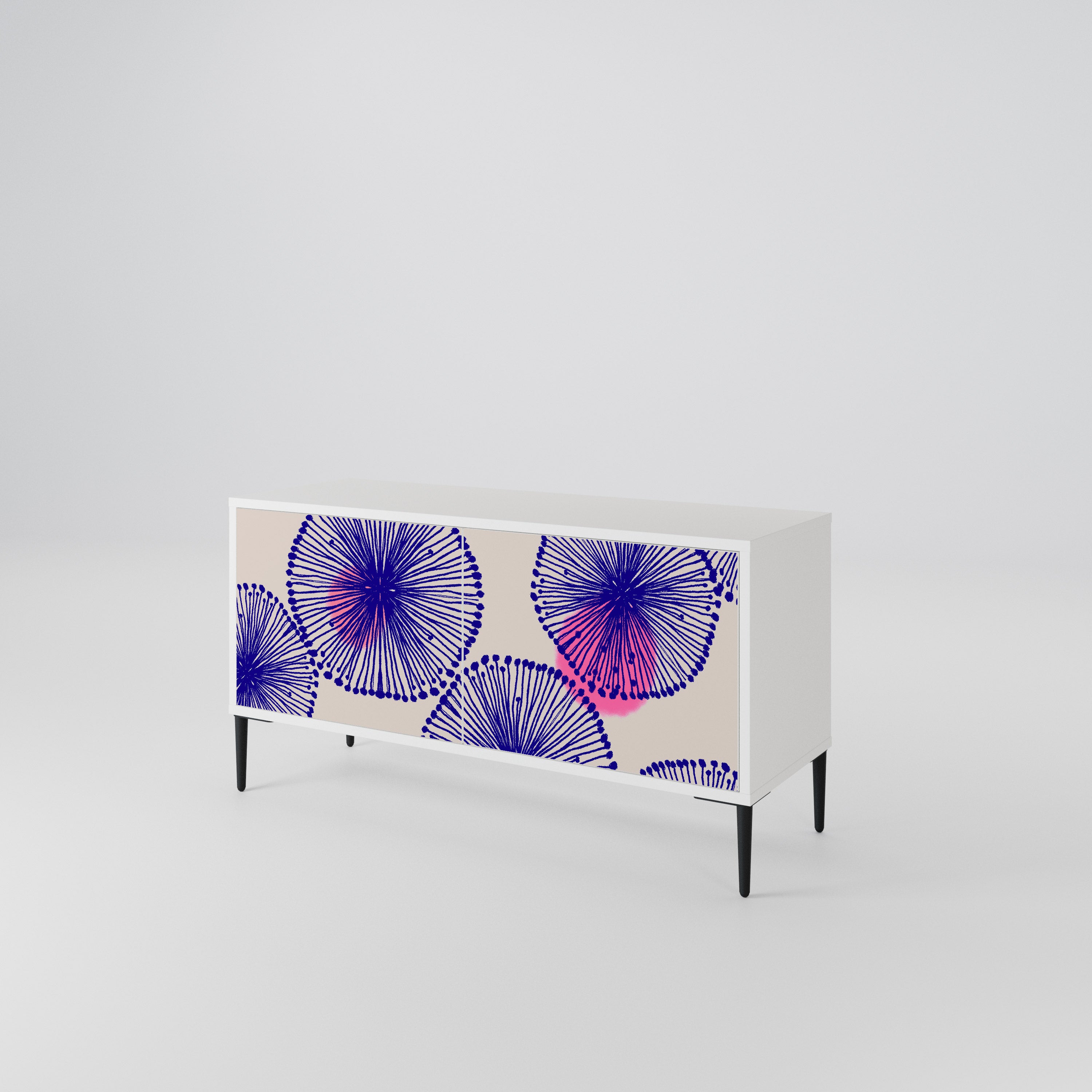 MAGIC NATURE Compact 2-Door TV Cabinet