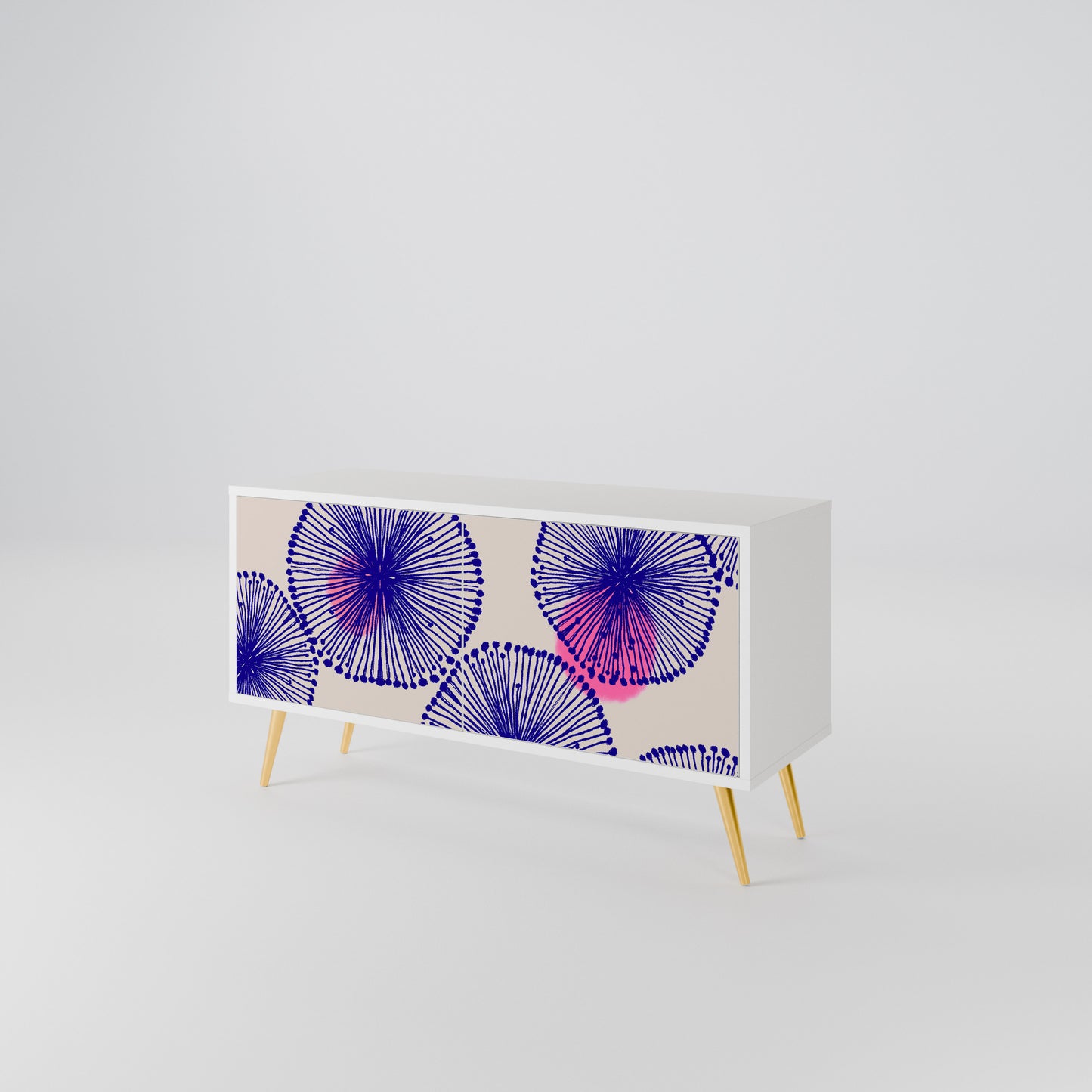 MAGIC NATURE Compact 2-Door TV Cabinet