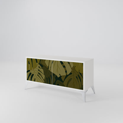 TROPICAL BEAUTY Móvel de TV Compacto de 2 Portas
