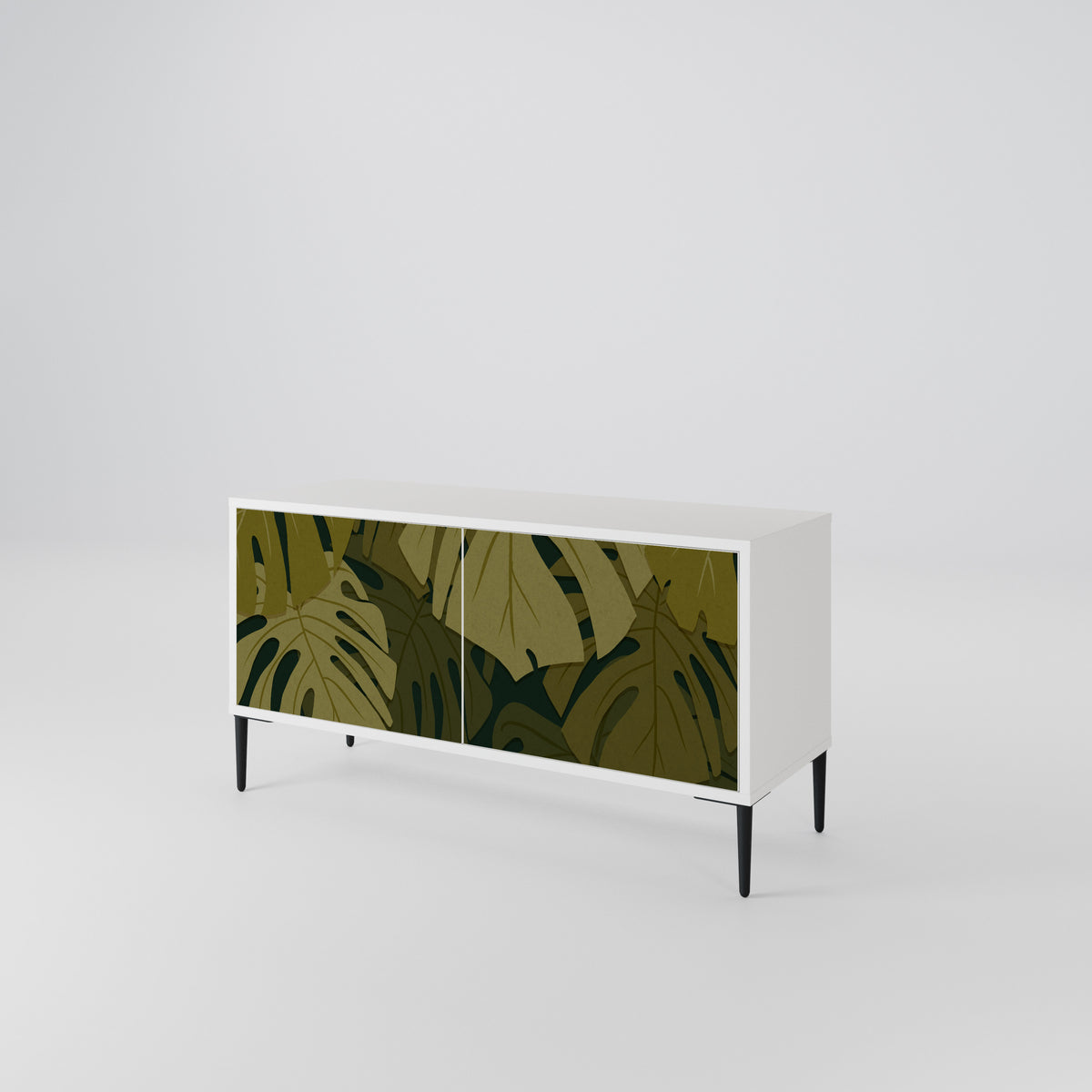 TROPICAL BEAUTY Móvel de TV Compacto de 2 Portas