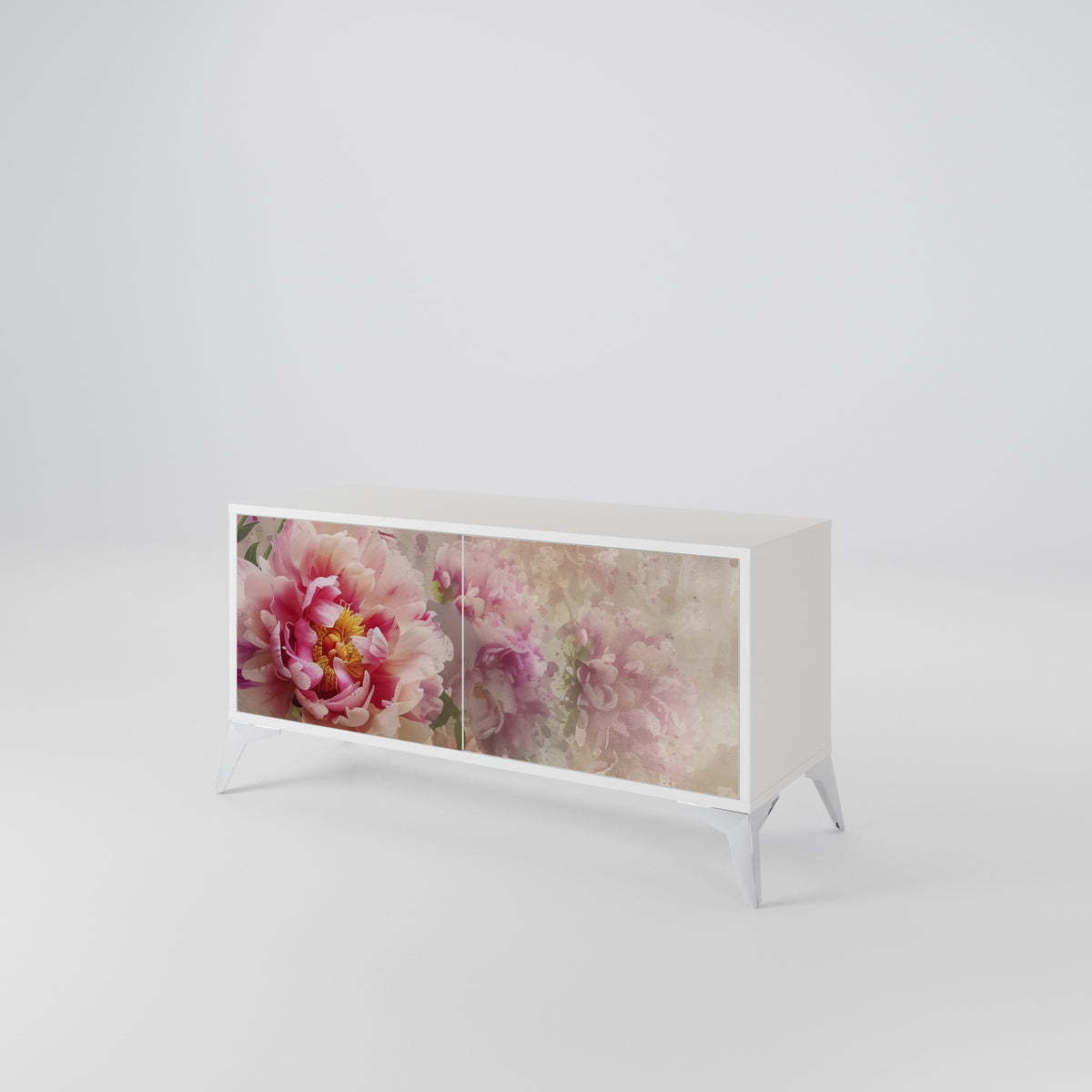 PEONY WHISPER Móvel de TV Compacto de 2 Portas