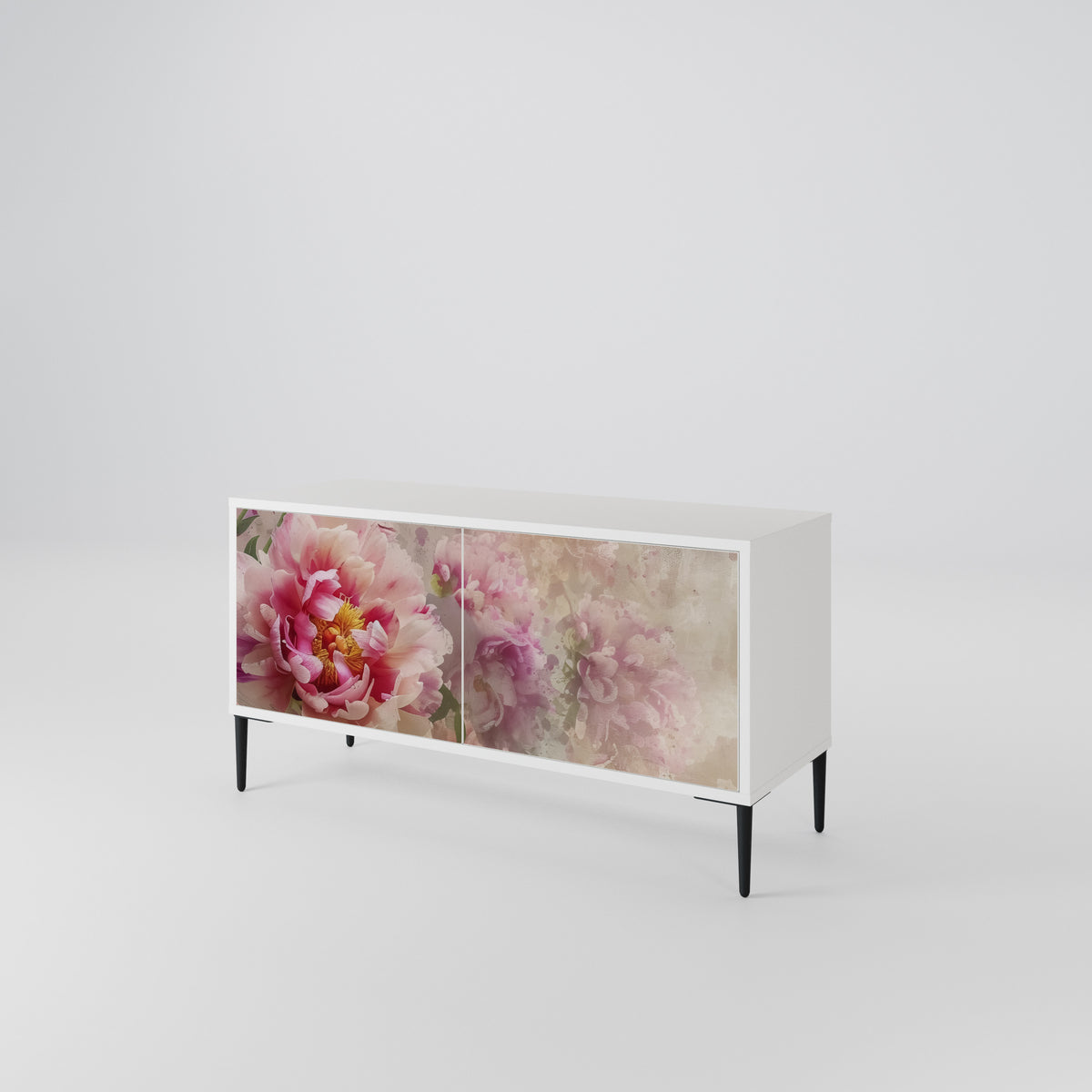 PEONY WHISPER Móvel de TV Compacto de 2 Portas