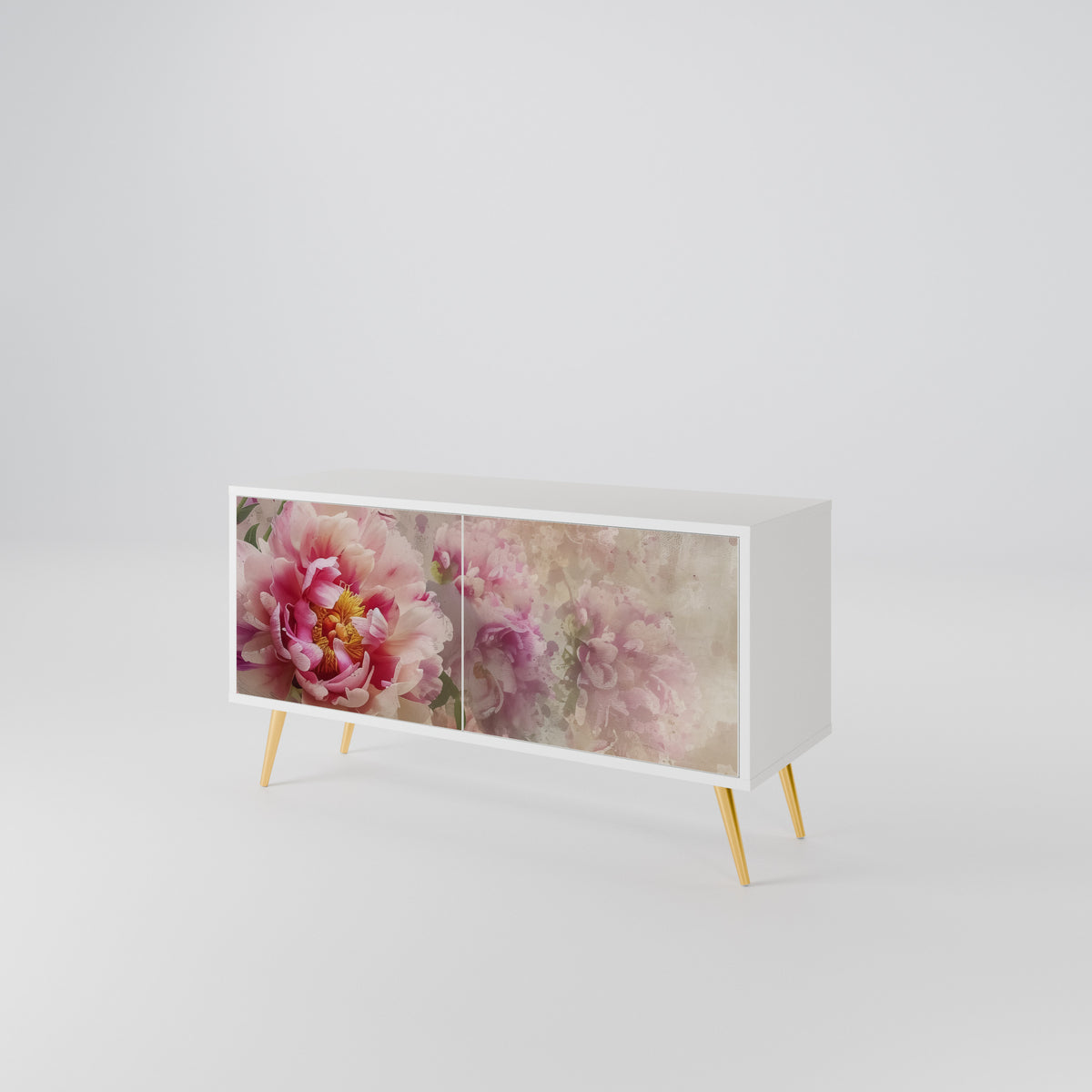 PEONY WHISPER Móvel de TV Compacto de 2 Portas