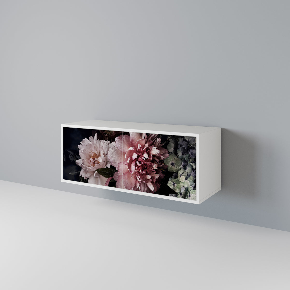PURE BLOSSOM Móvel de TV Compacto de 2 Portas